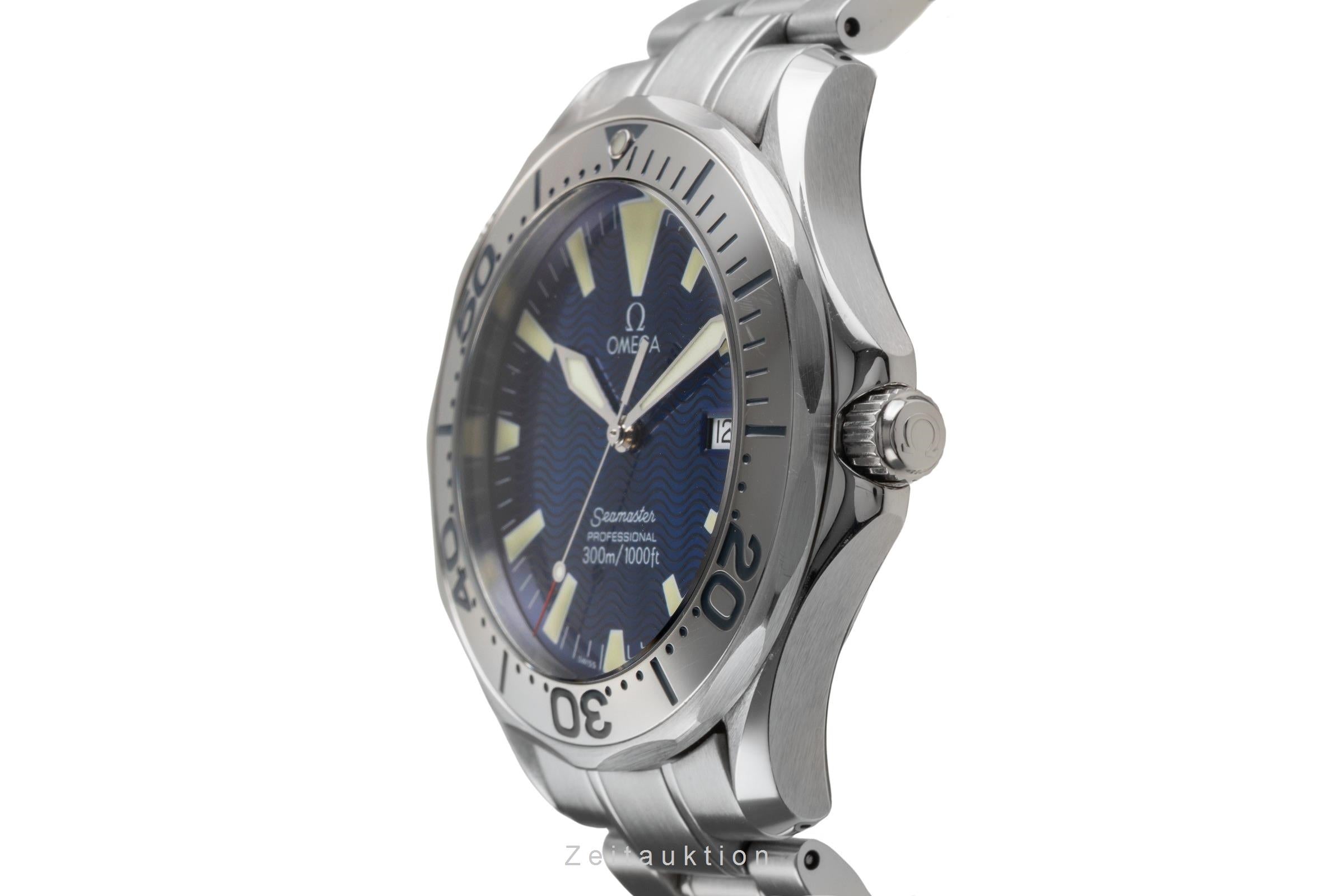 Omega Seamaster steel quartz men's watch 2265.80.00  [2503539]