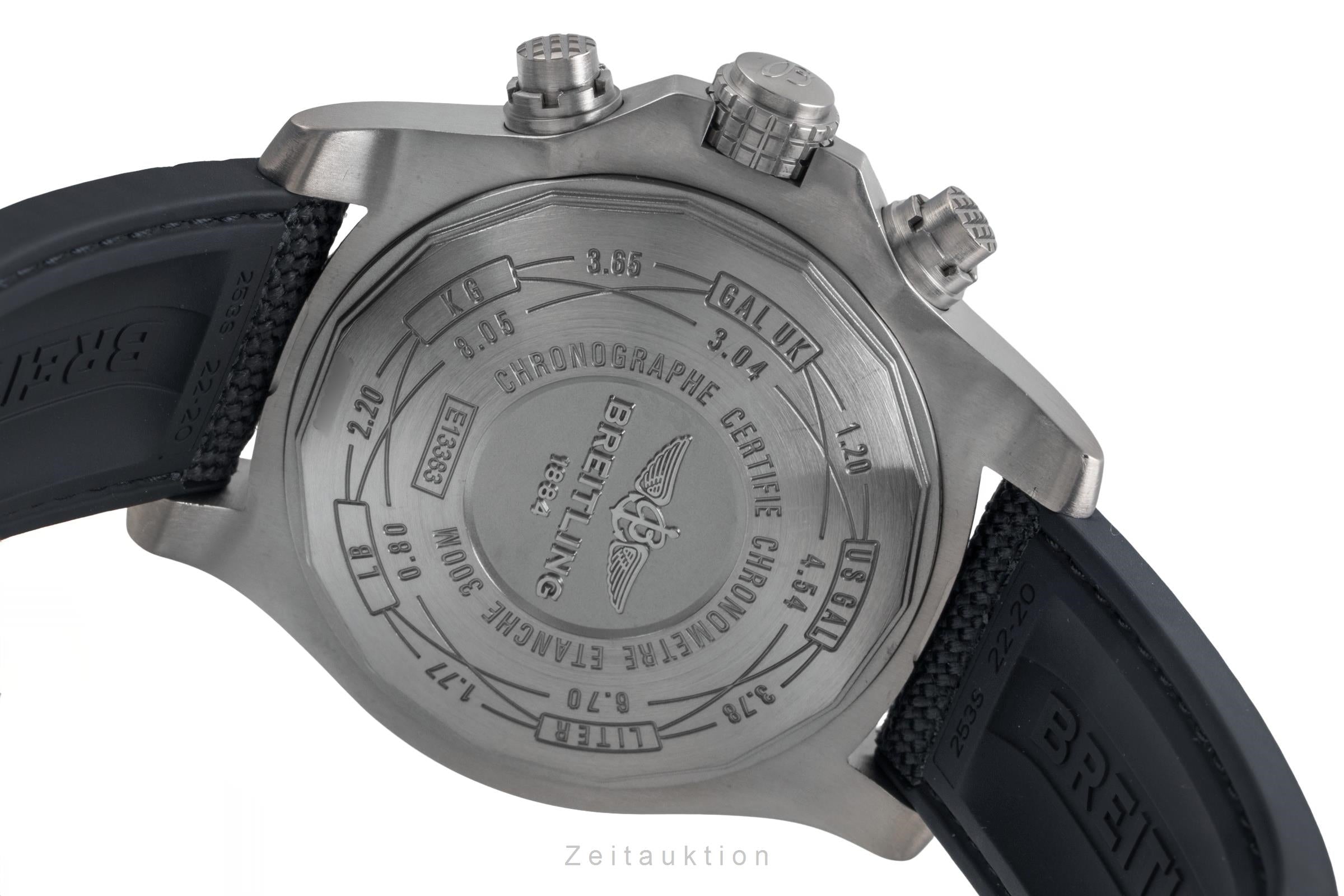 Breitling Avenger Bandit Chronograph Titan Automatik Ref. E1338310/M534 B&P 2019 [2503541]