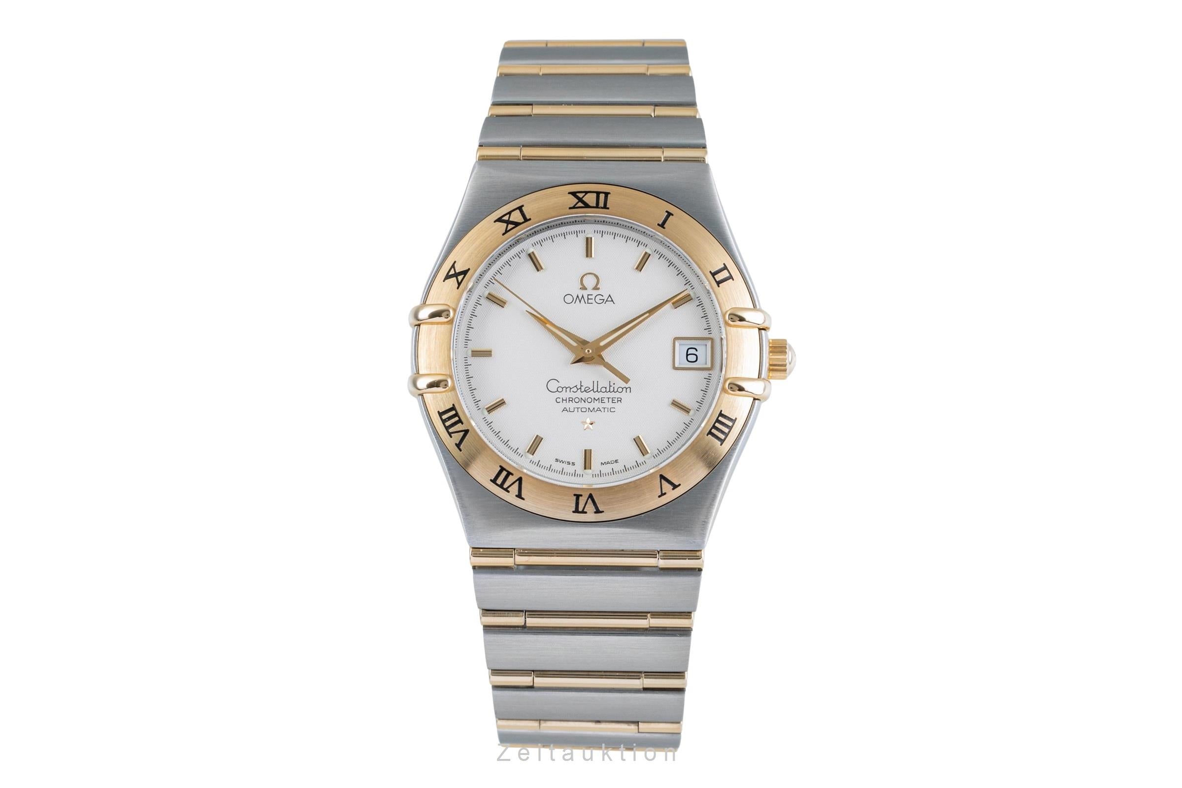 Omega Constellation steel / gold automatic men's watch 1202.30.00 LP: 7000EUR  [2503544]