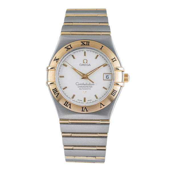 Omega Constellation steel / gold automatic men's watch 1202.30.00 LP: 7000EUR  [2503544]