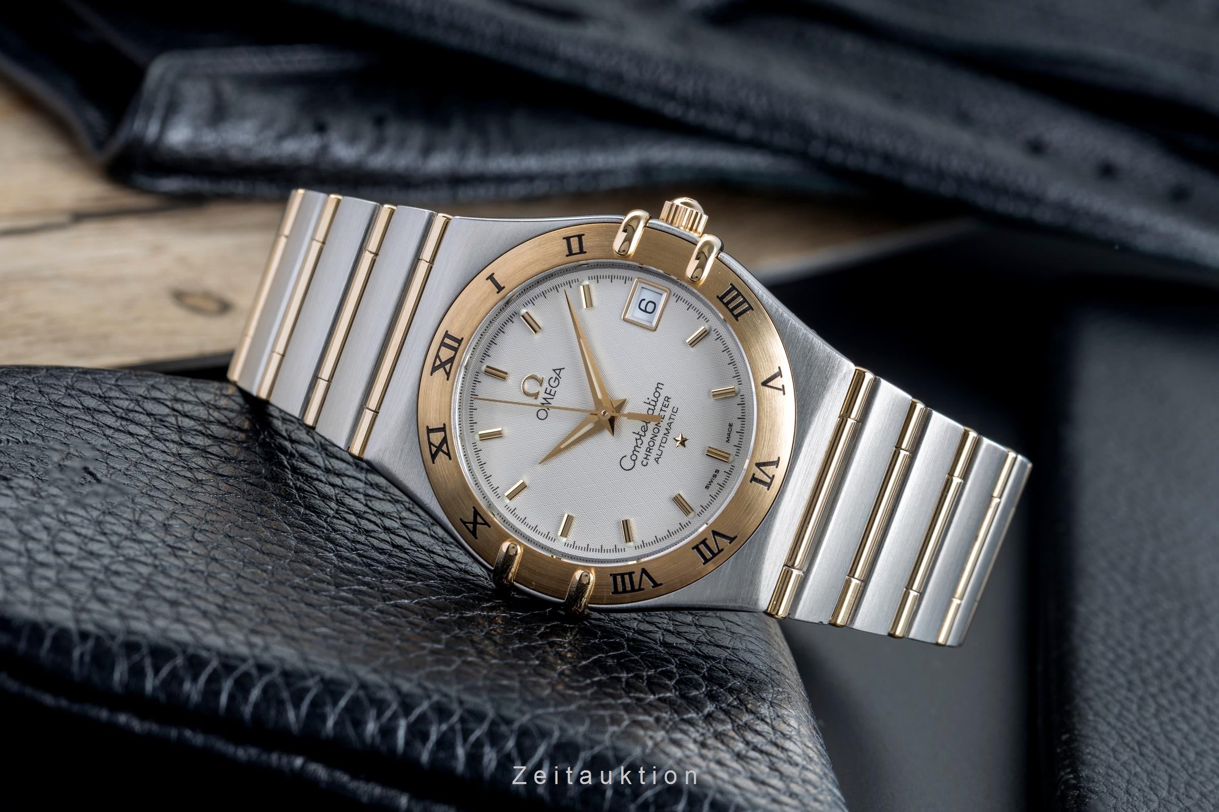 Omega Constellation steel / gold automatic men's watch 1202.30.00 LP: 7000EUR  [2503544]
