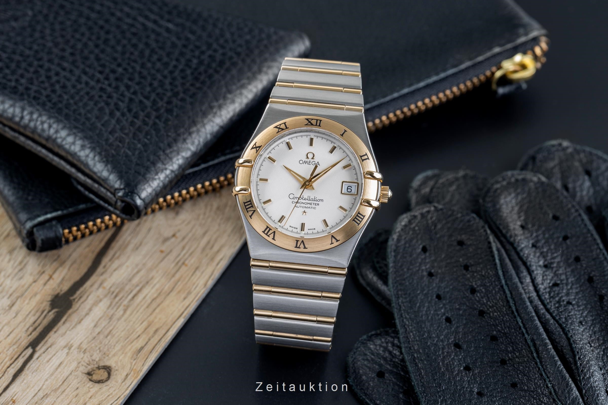Omega Constellation steel / gold automatic men's watch 1202.30.00 LP: 7000EUR  [2503544]