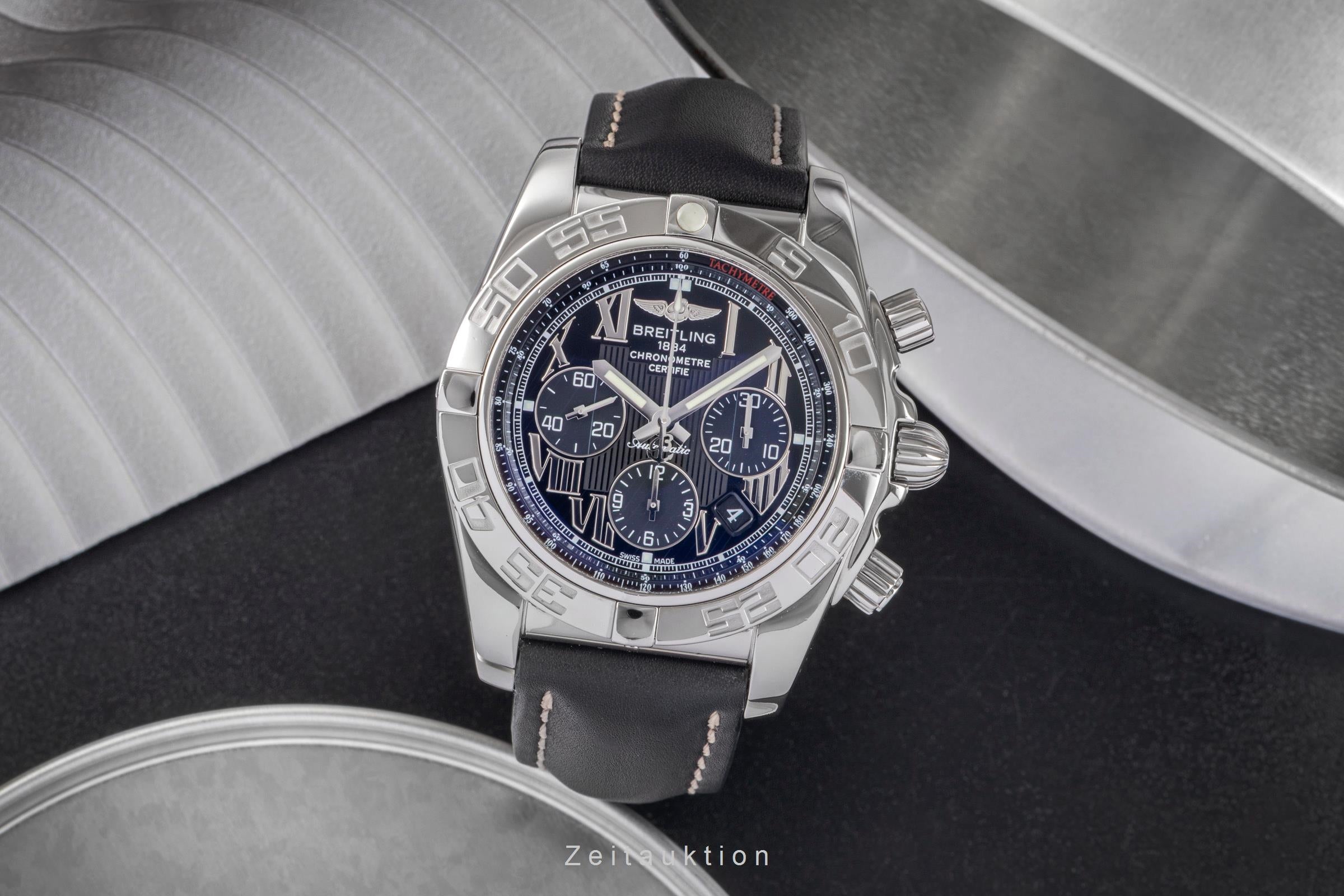 Breitling Chronomat 44 chronographe acier automatique montre pour hommes AB0110  [2503549]