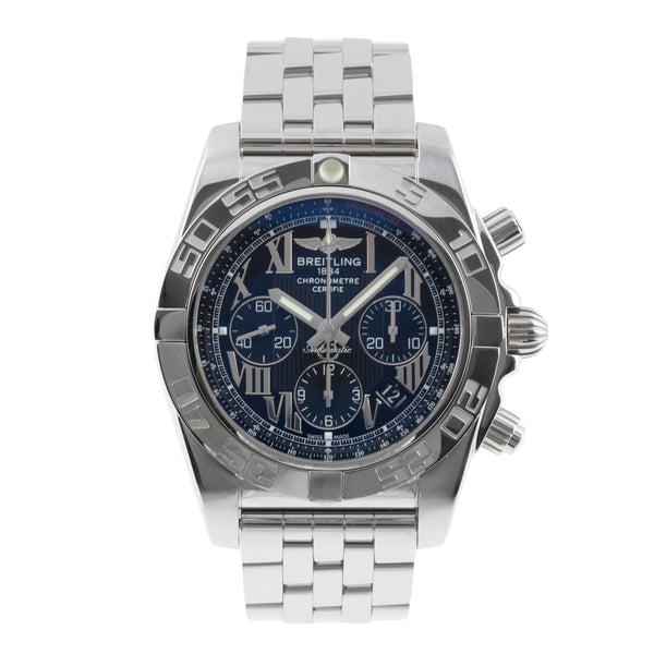 Breitling Chronomat 44 Chronograph Stahl Automatik Herrenuhr Ref. AB0110  [2503550]