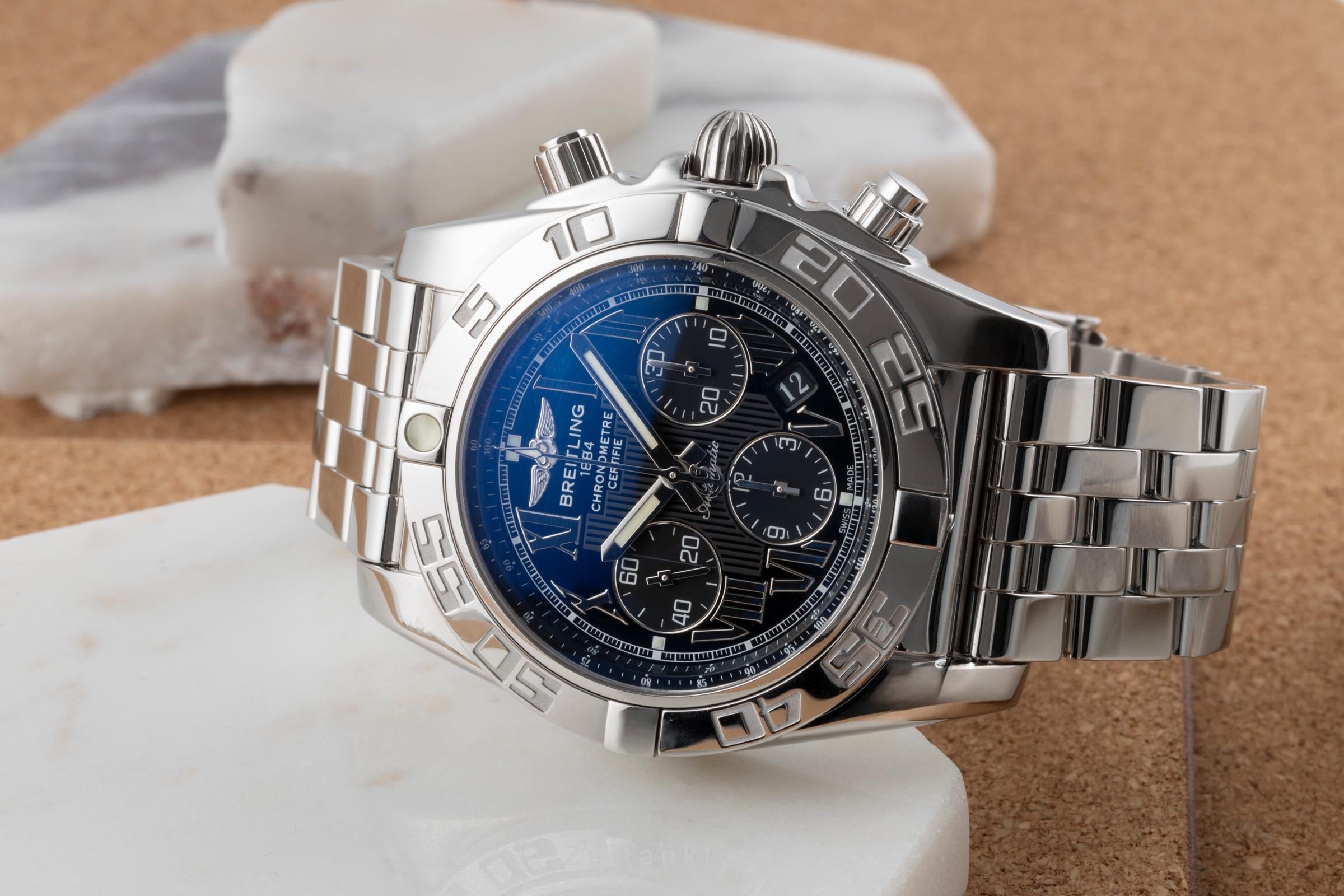 Breitling Chronomat 44 Chronograph Stahl Automatik Herrenuhr Ref. AB0110  [2503550]