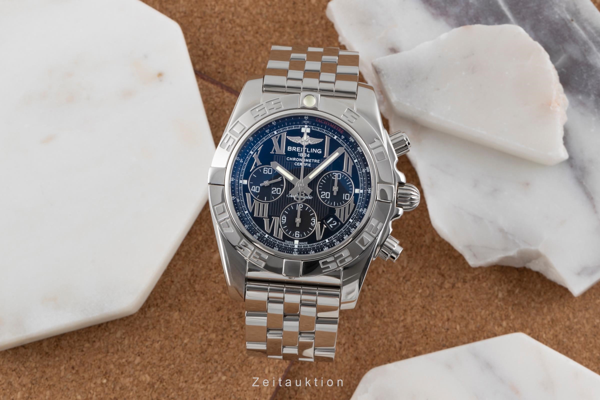 Breitling Chronomat 44 Chronograph Stahl Automatik Herrenuhr Ref. AB0110  [2503550]