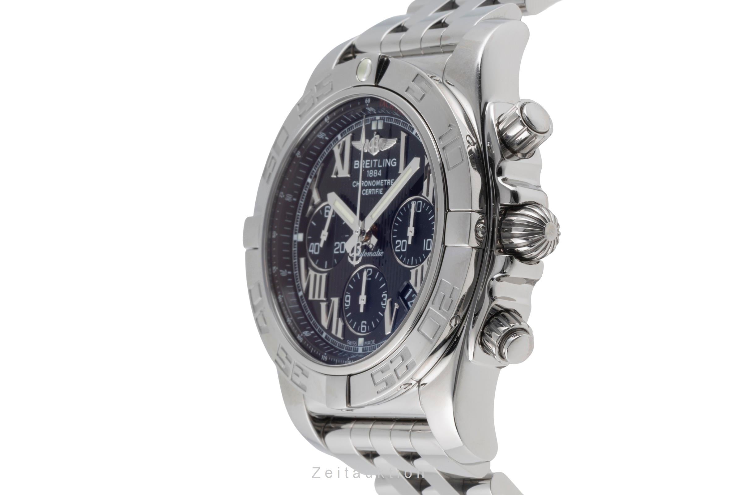 Breitling Chronomat 44 Chronograph Stahl Automatik Herrenuhr Ref. AB0110  [2503550]