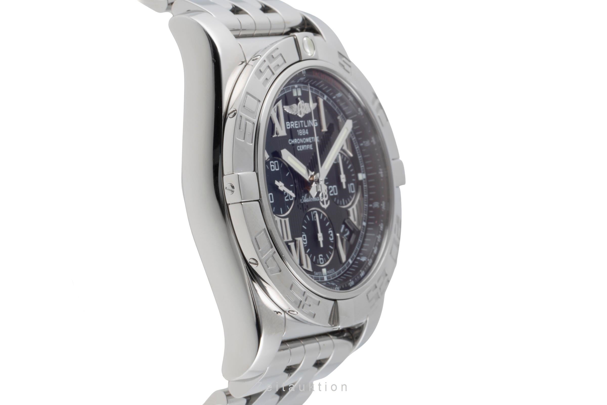 Breitling Chronomat 44 Chronograph Stahl Automatik Herrenuhr Ref. AB0110  [2503550]