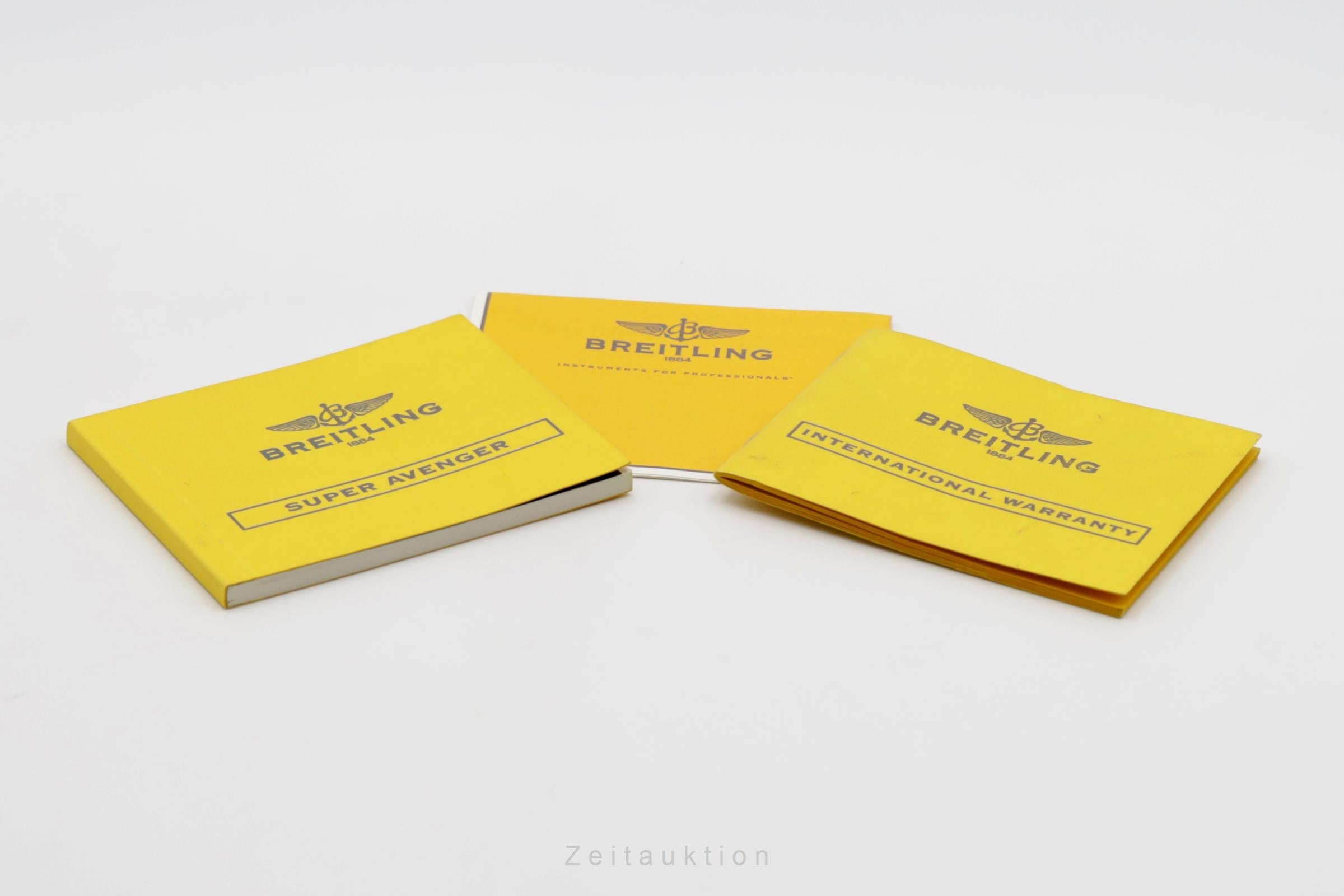 Breitling Super Avenger chronograph steel automatic men's watch A13370  [2503551]