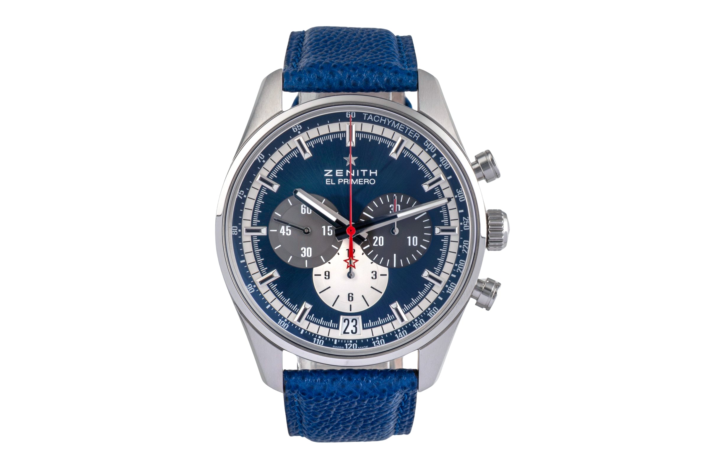 OLD MOUNTAIN3点セット リサーチ Zenith El Primero chronograph steel automatic Kal. 400 Ref
