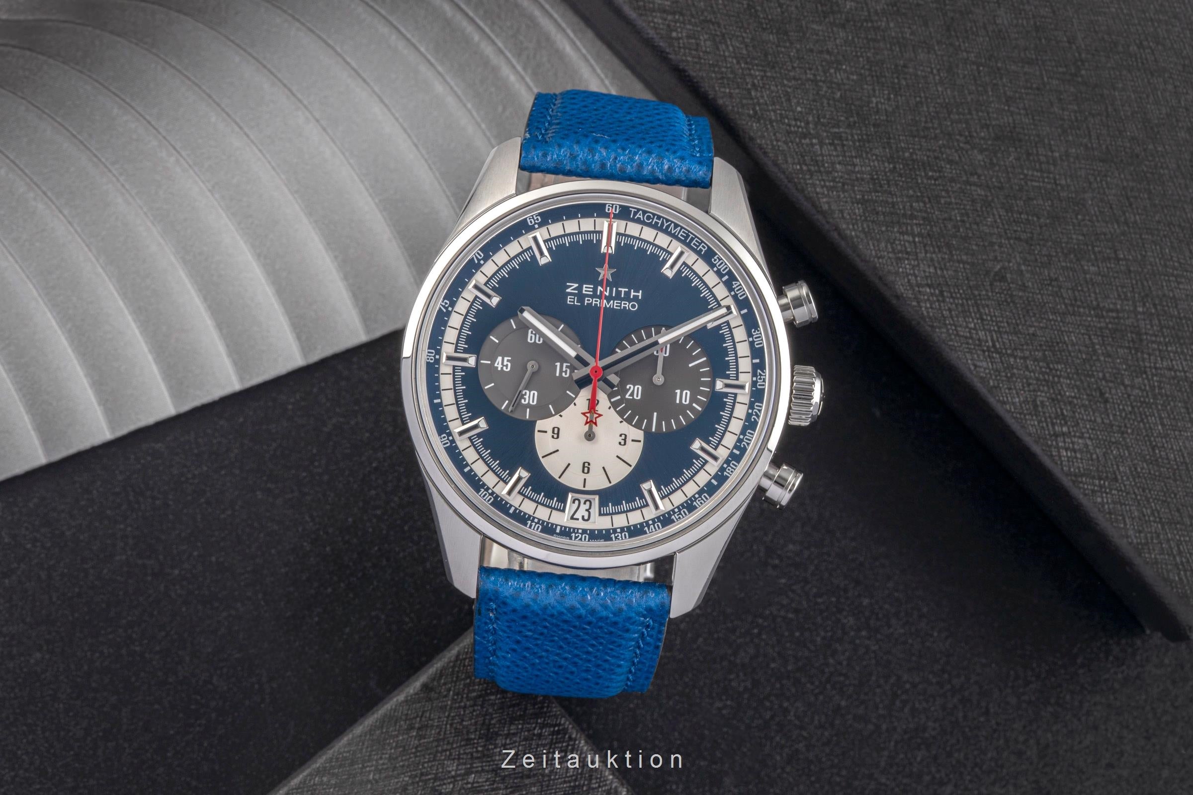 Zenith El Primero chronograph steel automatic Kal. 400 Ref