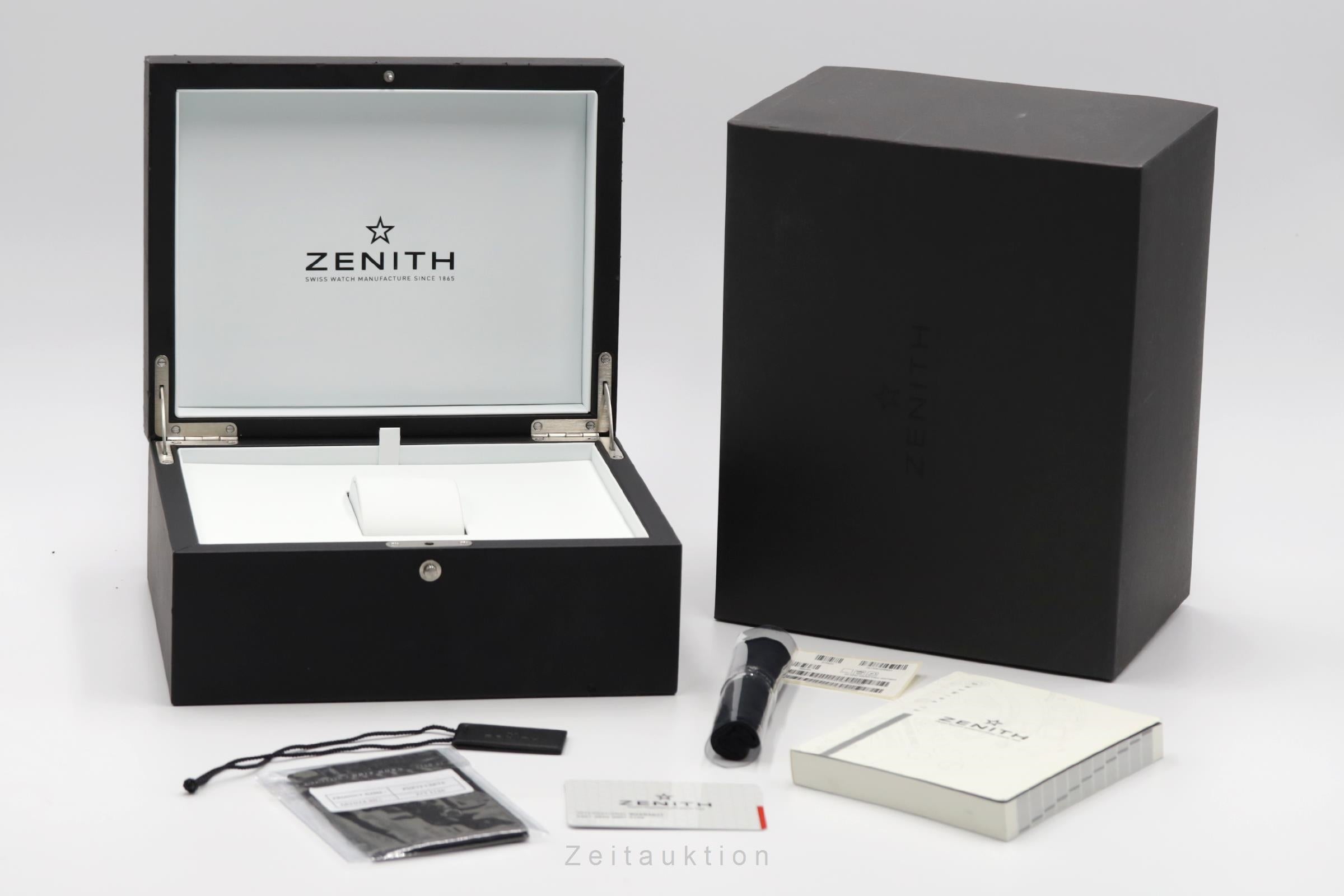 Zenith El Primero Chronograph Stahl Automatik Herrenuhr Ref 03.2040.400/53.C802  [2503557]