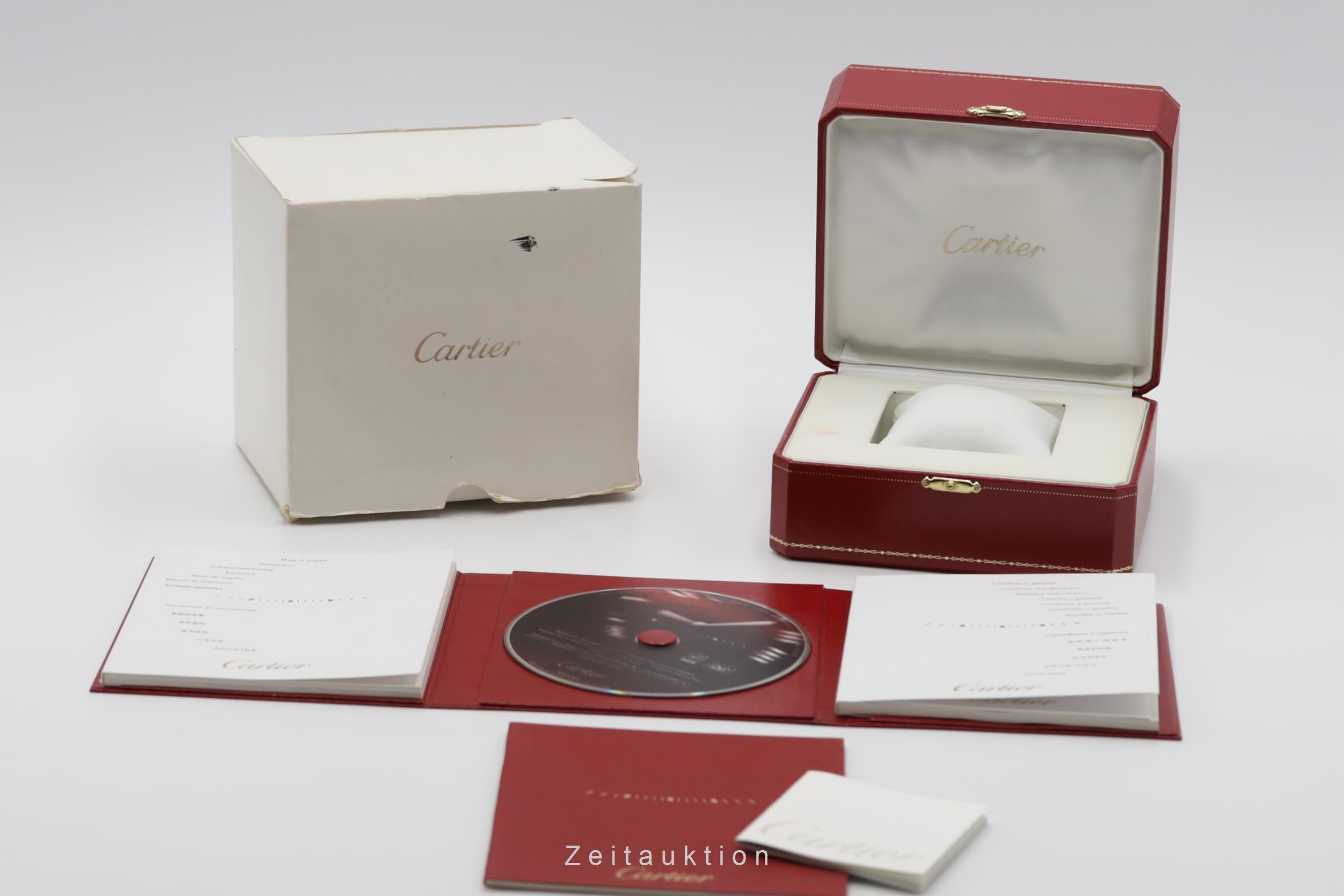 Cartier Santos 100 acero automático reloj para caballeros W20073X8  [2503558]