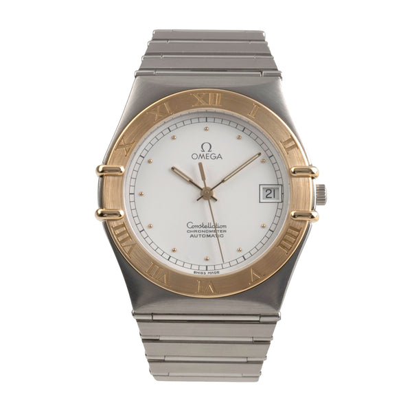 Omega Constellation acier / or  automatique montre pour hommes 368.1075  [2503559]