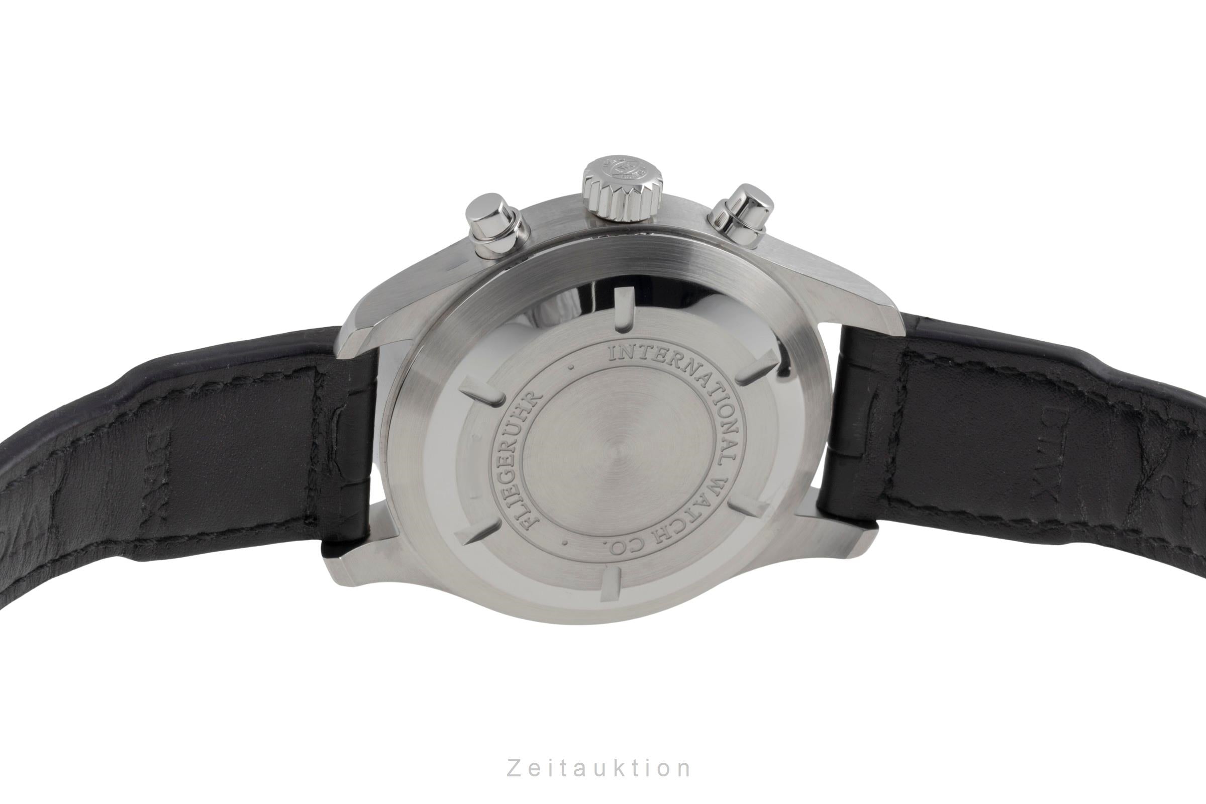 IWC Fliegerchronograph cronografo acciaio automatismo orologio da uomo IW377701 LP: 7300EUR  [2503560]