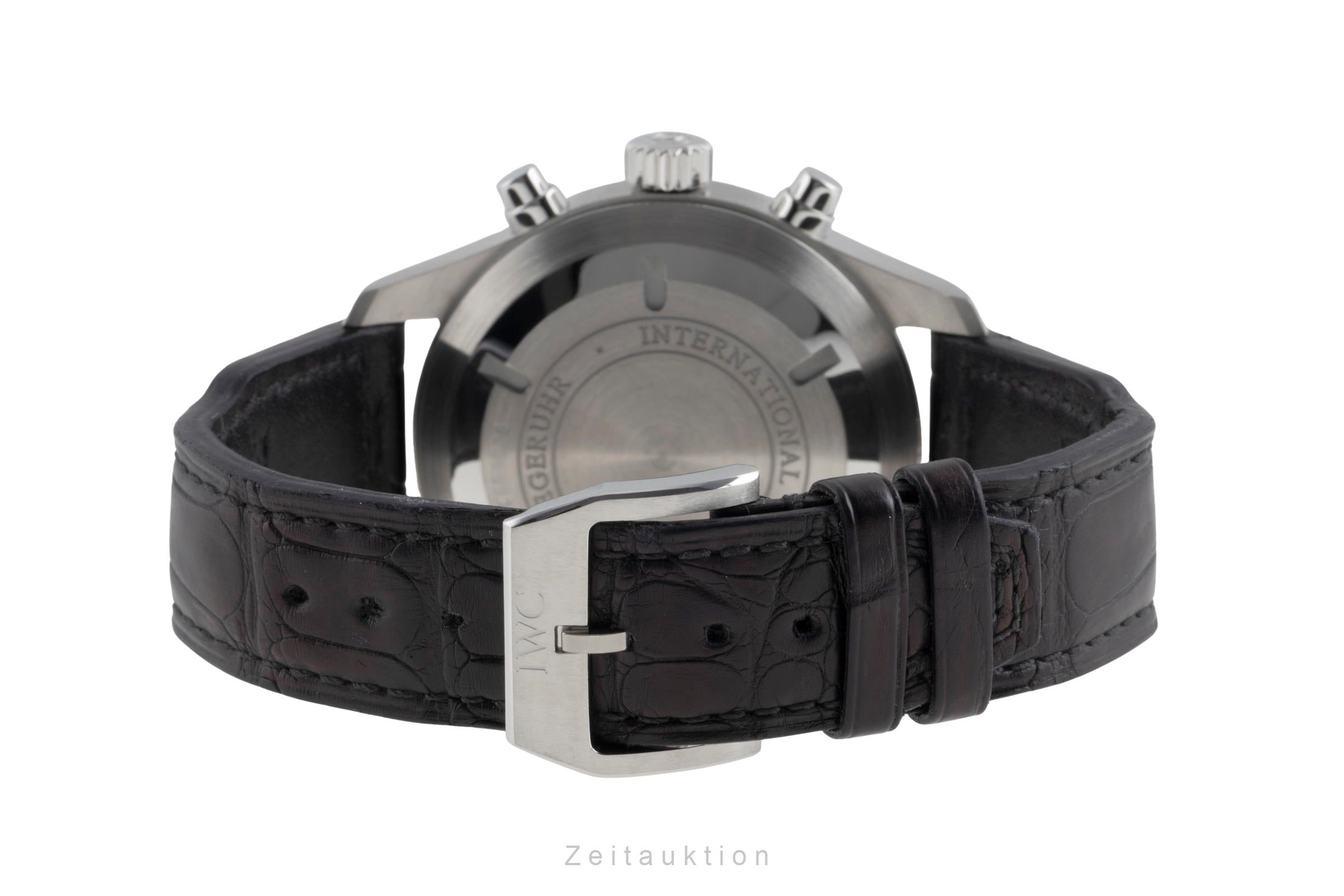 IWC Fliegerchronograph cronografo acciaio automatismo orologio da uomo IW377701 LP: 7300EUR  [2503560]