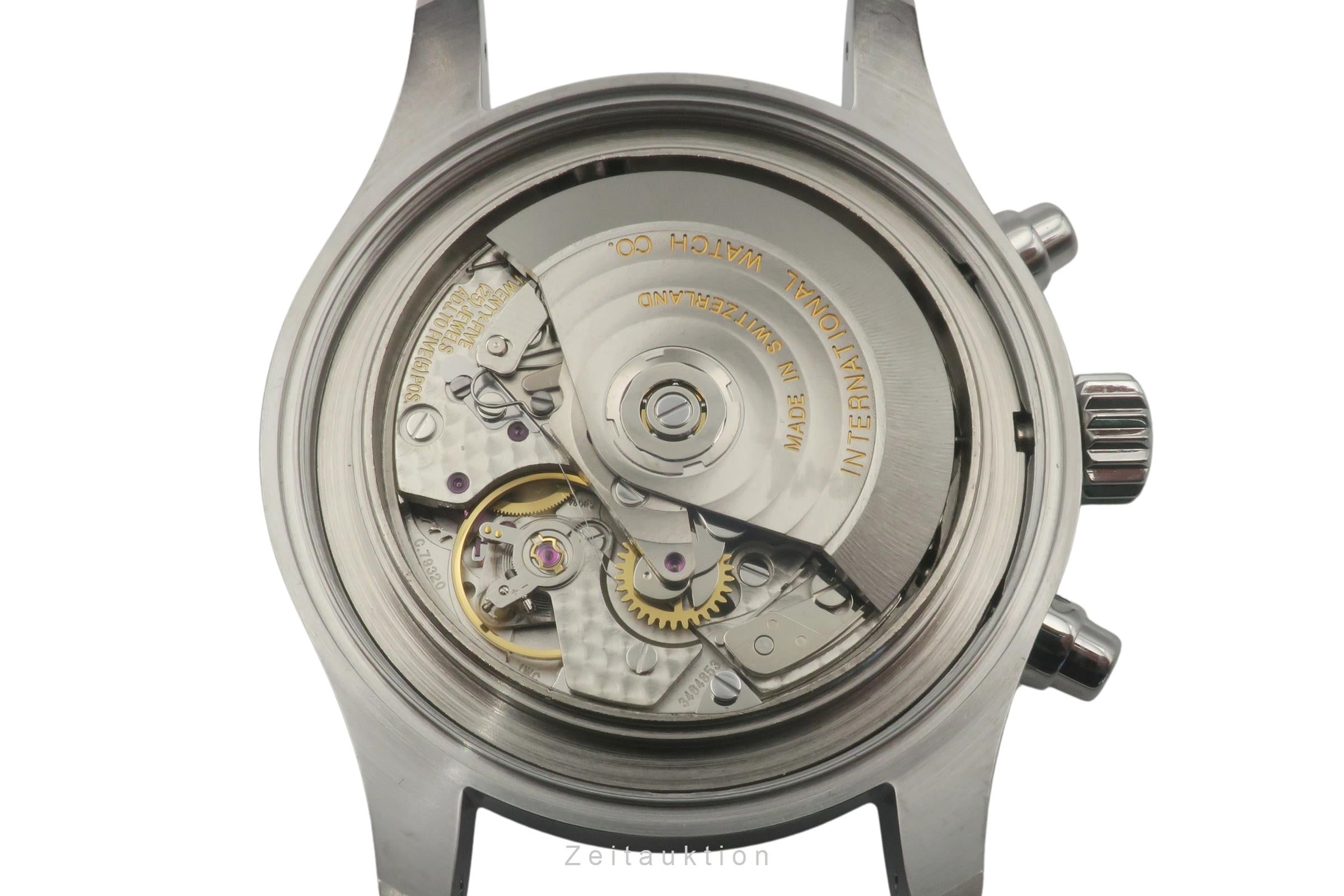 IWC Fliegerchronograph cronografo acciaio automatismo orologio da uomo IW377701 LP: 7300EUR  [2503560]