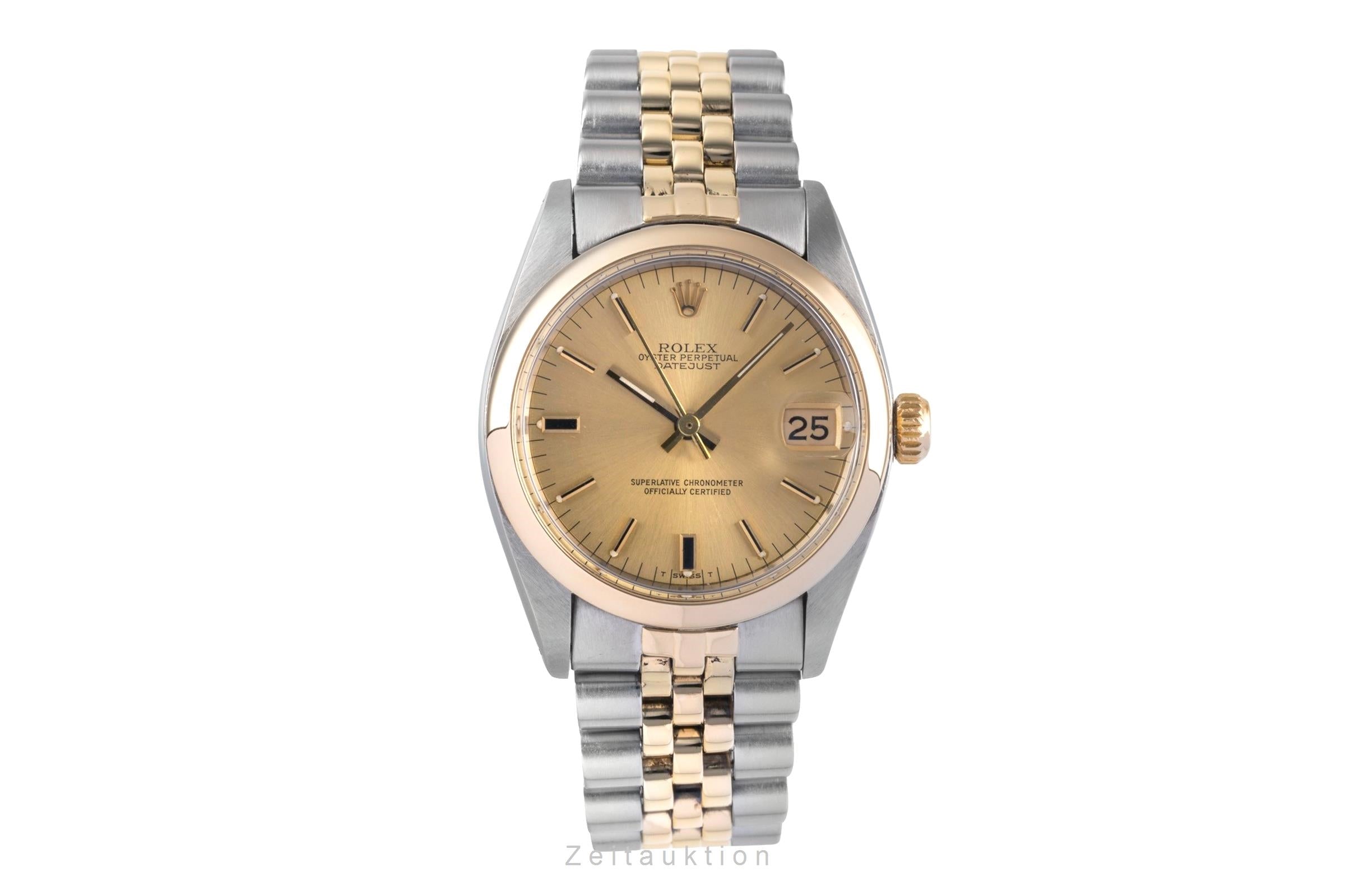 Rolex Datejust acciaio / oro automatismo orologio da uomo 6824  [2503561]
