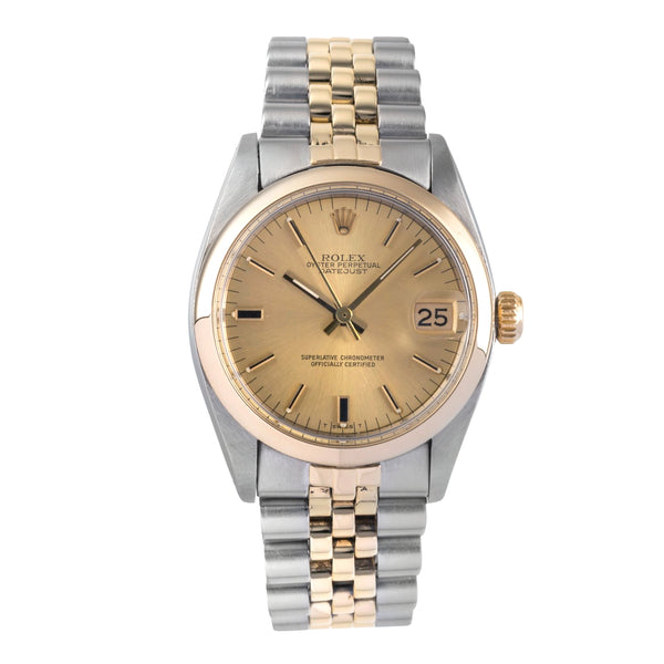Rolex Datejust acciaio / oro automatismo orologio da uomo 6824  [2503561]