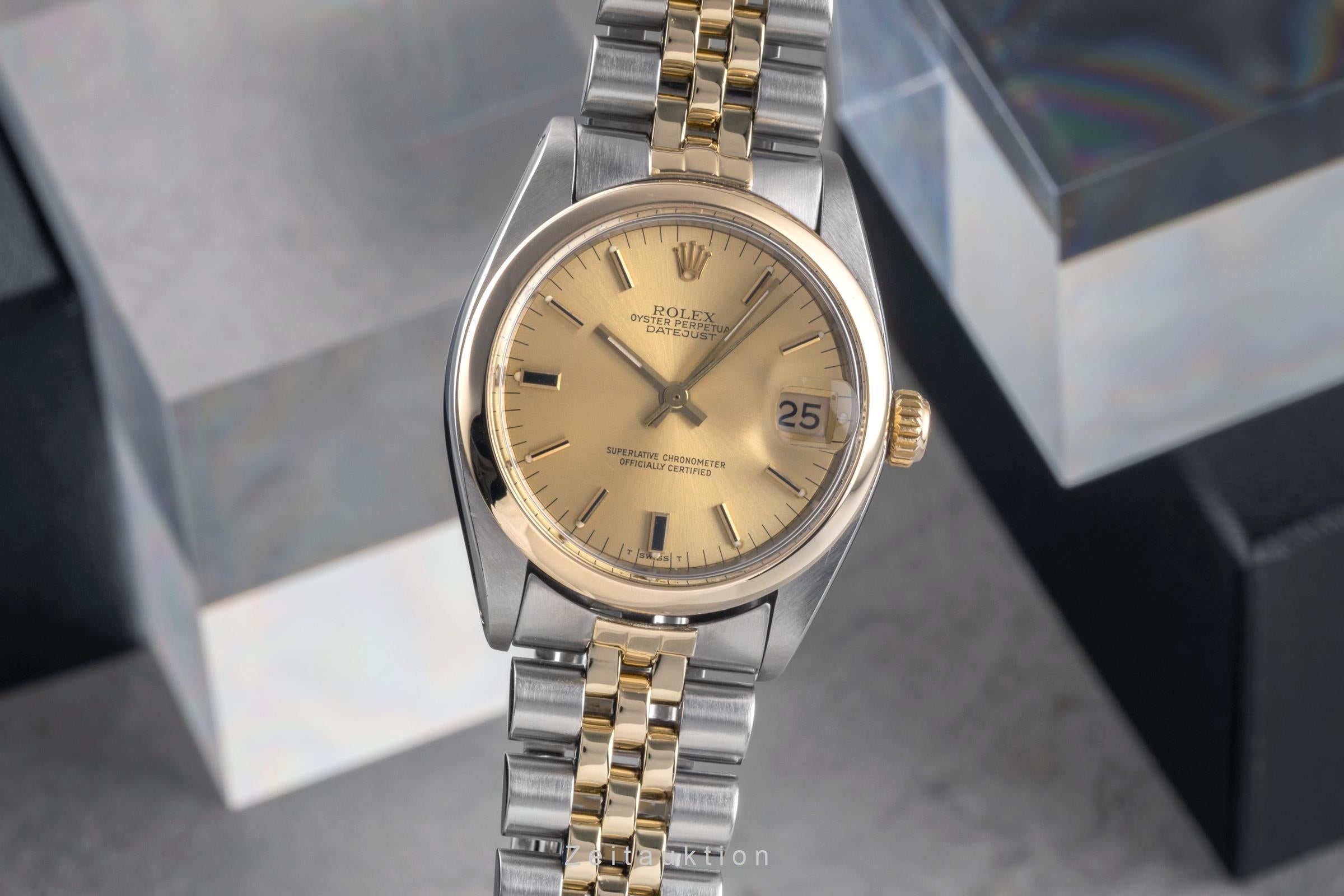 Rolex Datejust acciaio / oro automatismo orologio da uomo 6824  [2503561]