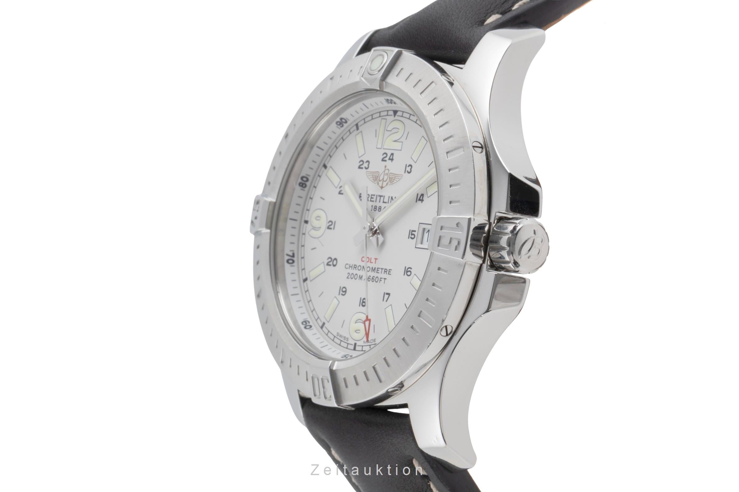 Breitling Colt 200M Chronometer Datum Edelstahl Herrenuhr Ref. A74388 [2503565]