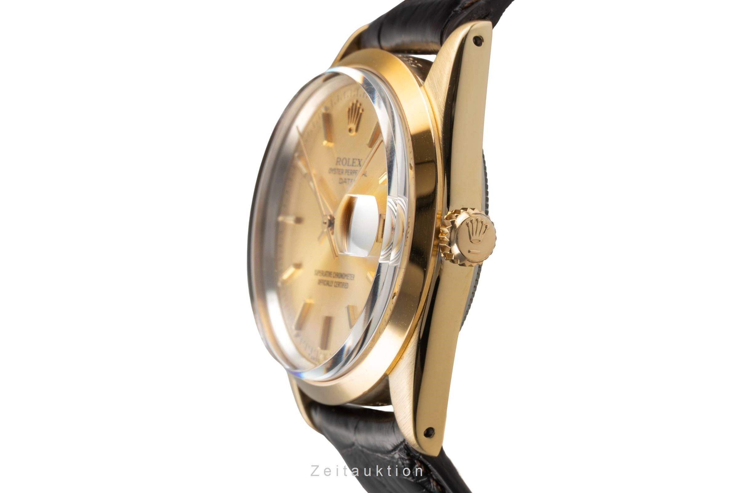 Rolex Date acero / oro automático reloj para caballeros 15505  [2503567]