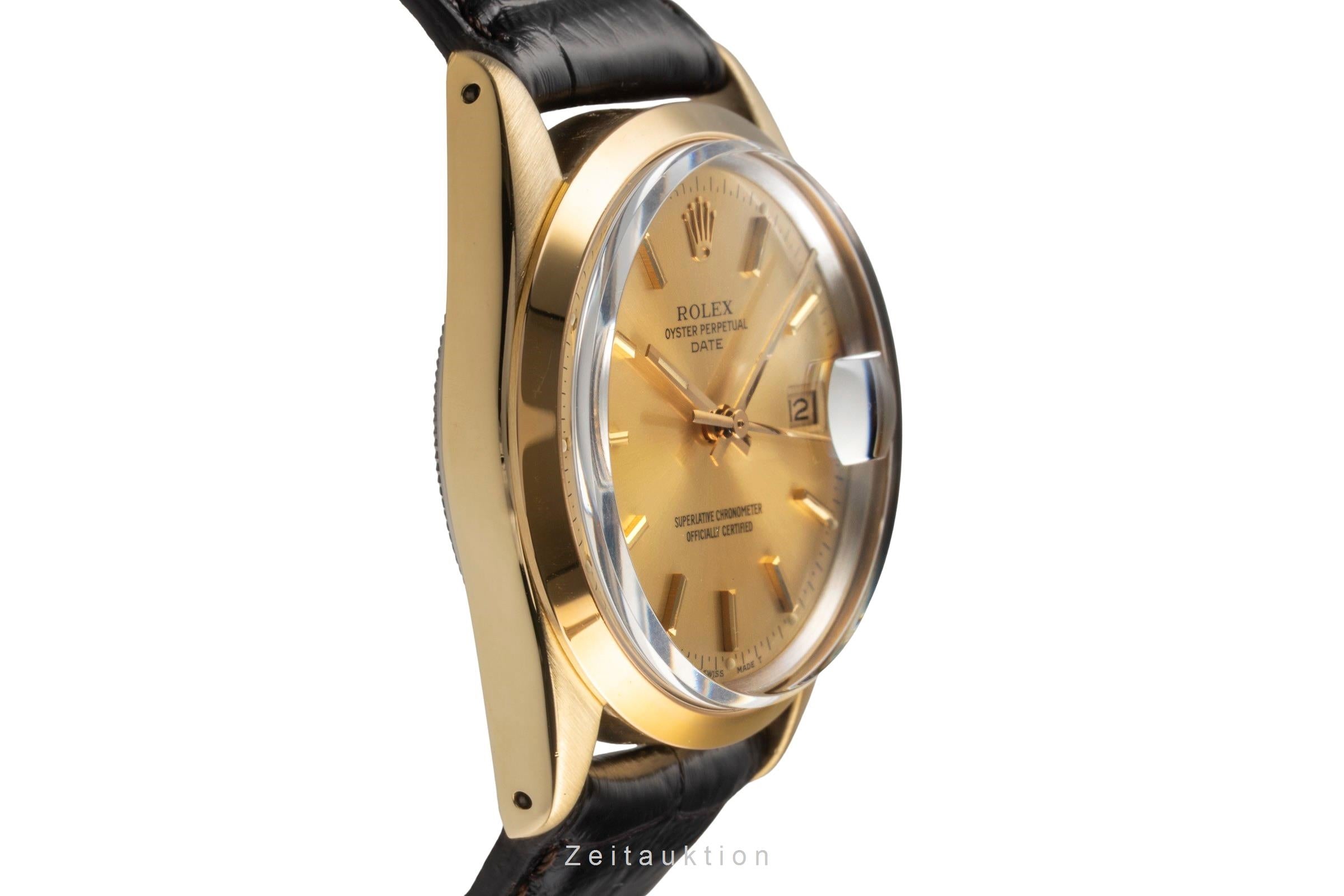 Rolex Date acero / oro automático reloj para caballeros 15505  [2503567]