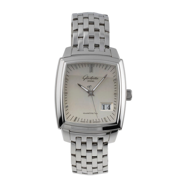 Glashütte Senator acier automatique montre pour hommes 39-42-53-52-14  [2503568]