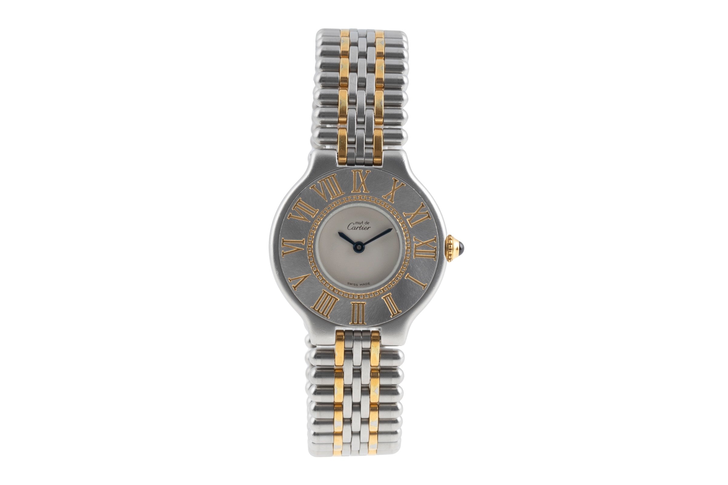 Cartier Must De Cartier 21 acier / doré quartz montre pour femmes 9010  [2503574]