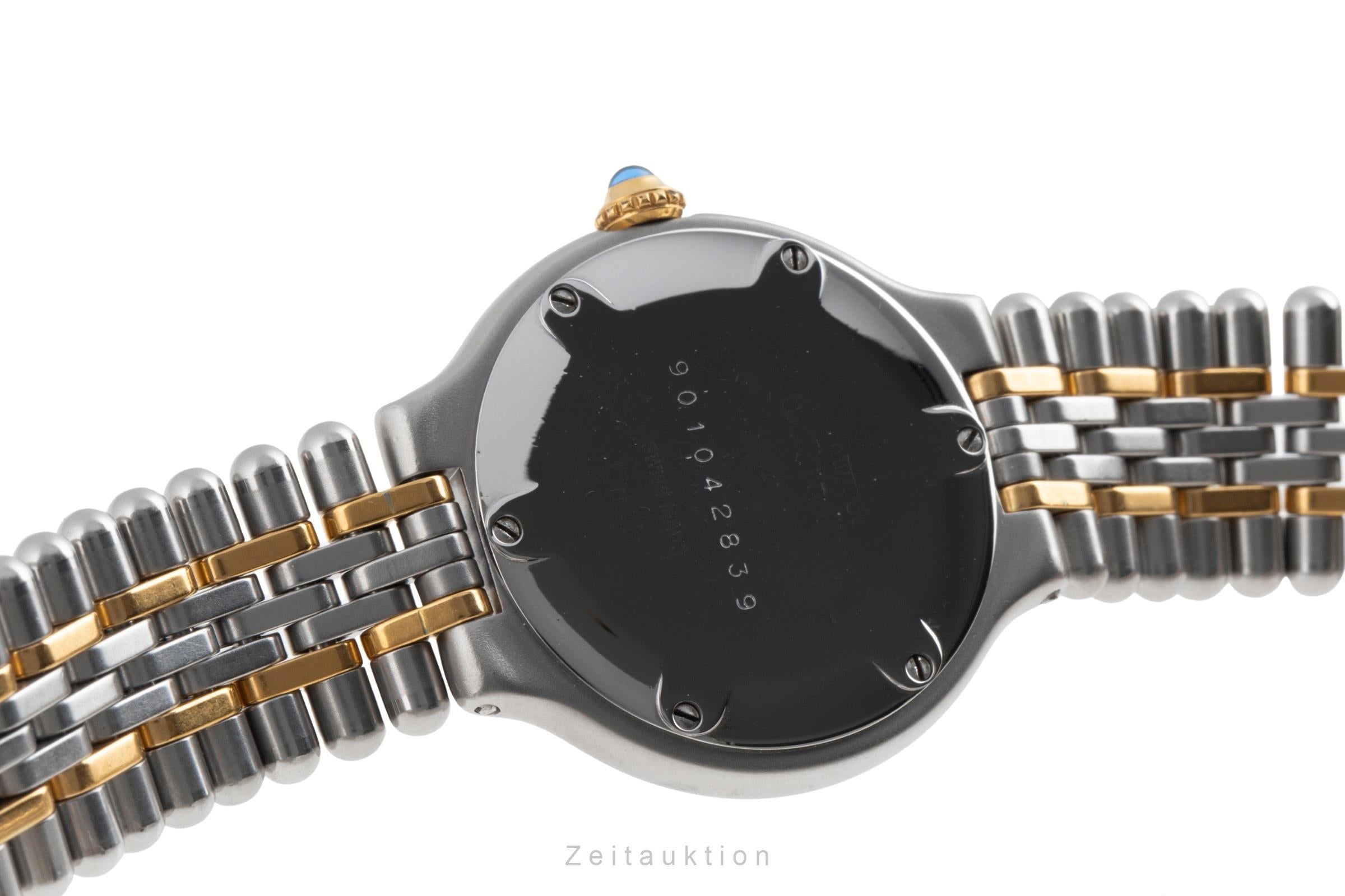 Cartier Must De Cartier 21 acier / doré quartz montre pour femmes 9010  [2503574]