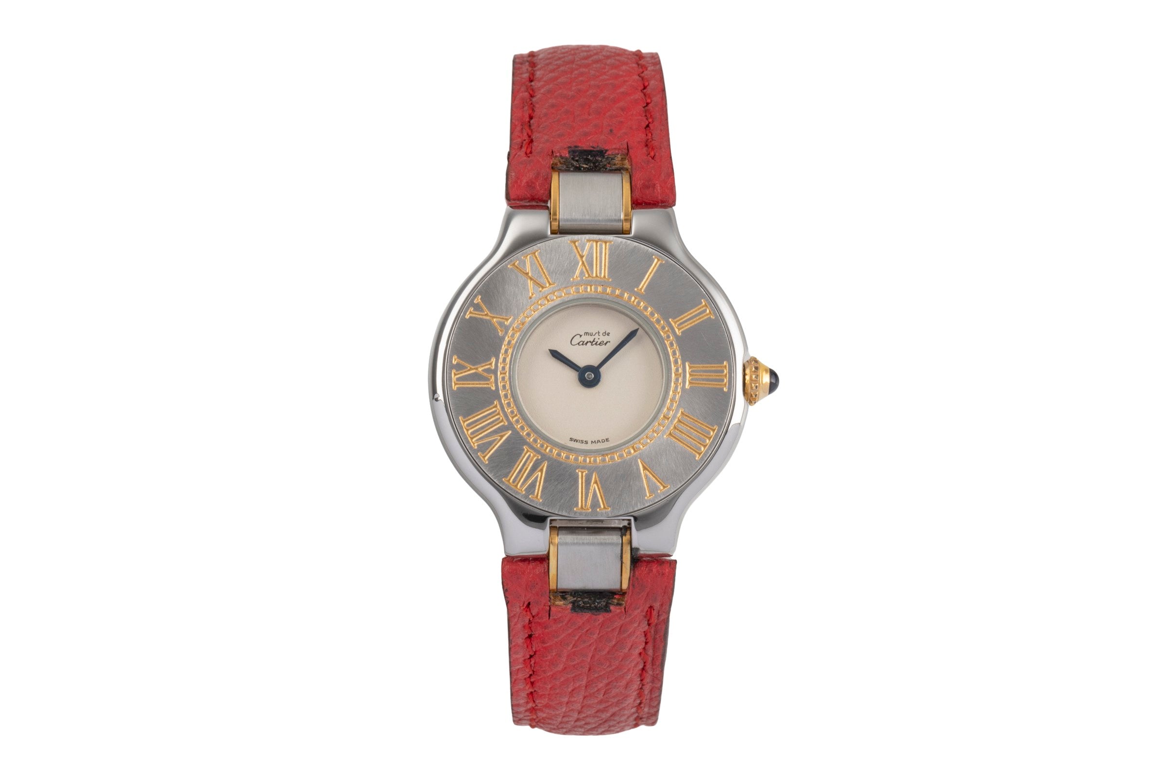 Cartier Must De Cartier 21 gilt / steel quartz Kal. 90.06 Ref