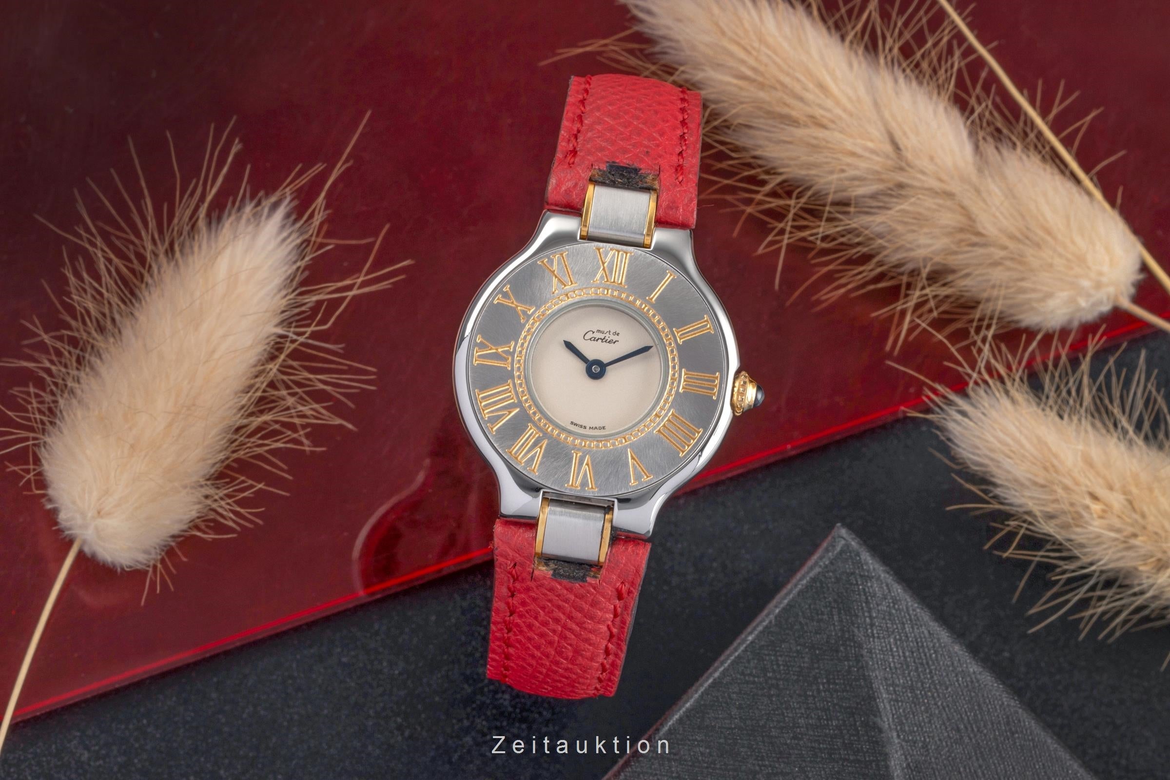 Cartier Must De Cartier 21 gilt / steel quartz Kal. 90.06 Ref