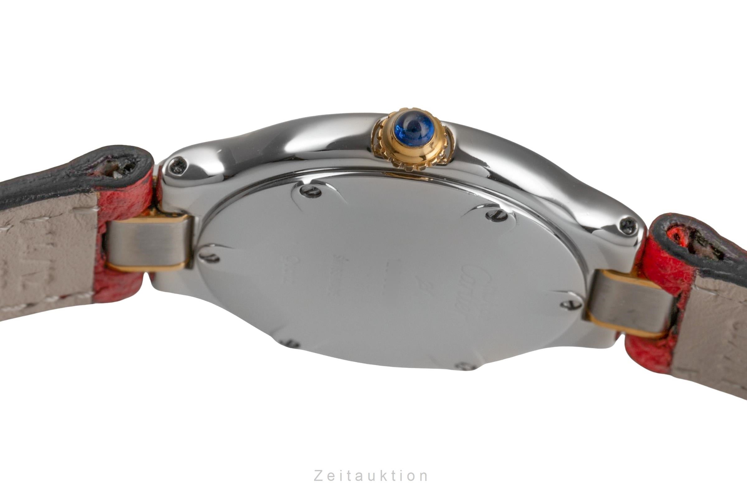 Cartier Must De Cartier 21 acero / banado en oro cuarzo reloj para damas  W1005121  [2503575]