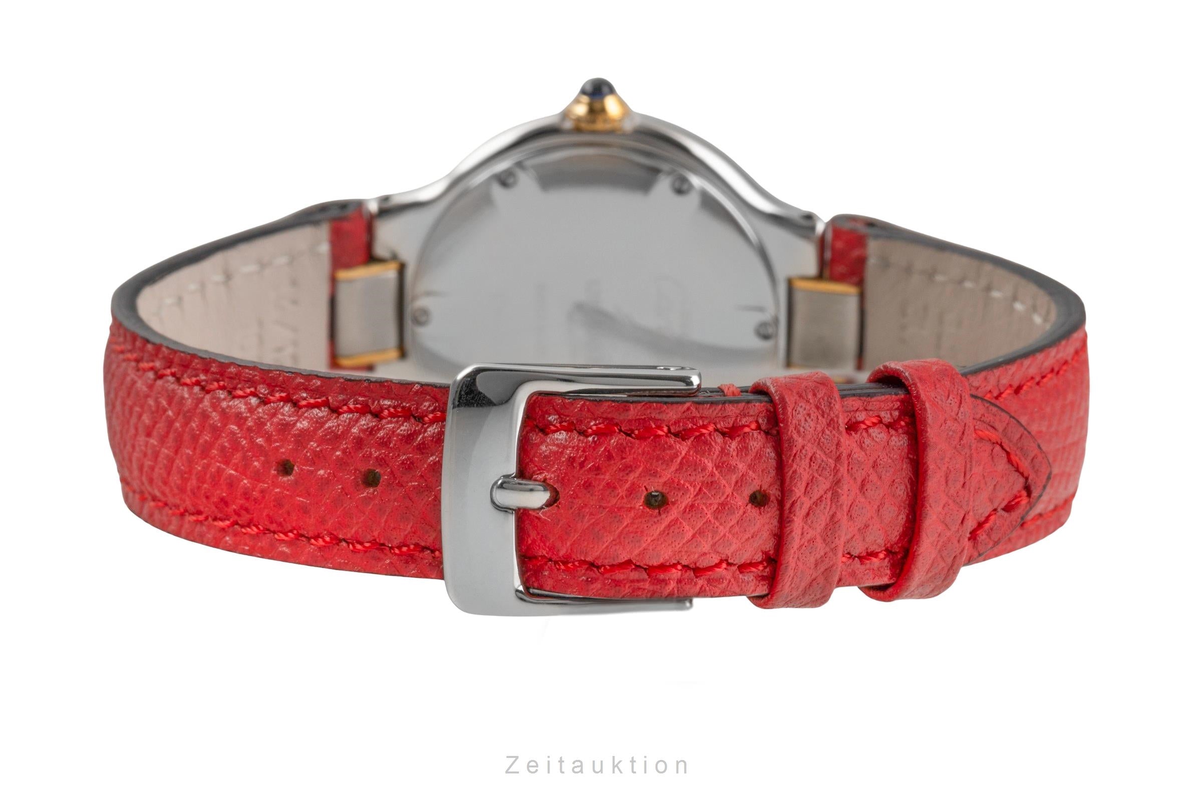 Cartier Must De Cartier 21 acero / banado en oro cuarzo reloj para damas  W1005121  [2503575]