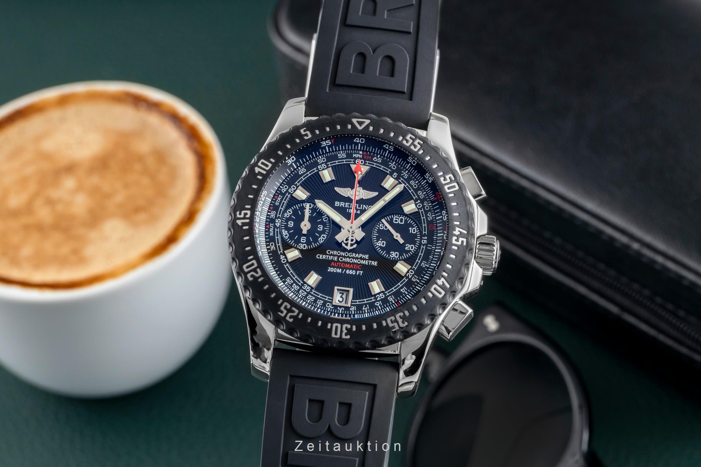 Breitling Skyracer chronograph steel automatic men's watch A27364  [2503576]