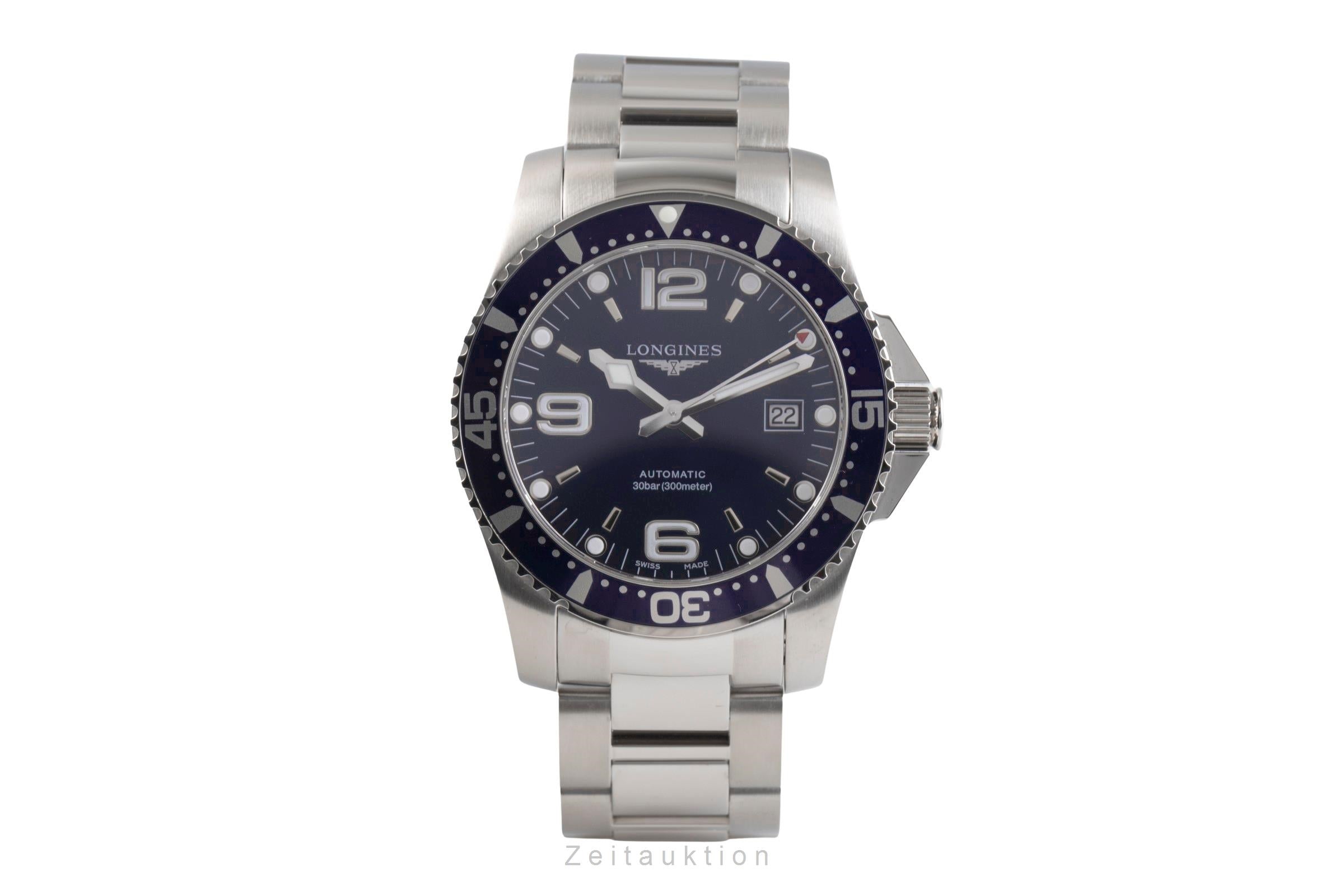 Longines Hydro Conquest acciaio automatismo orologio da uomo L3.742.4.96.6  [2503577]