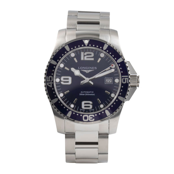 Longines Hydro Conquest acciaio automatismo orologio da uomo L3.742.4.96.6  [2503577]