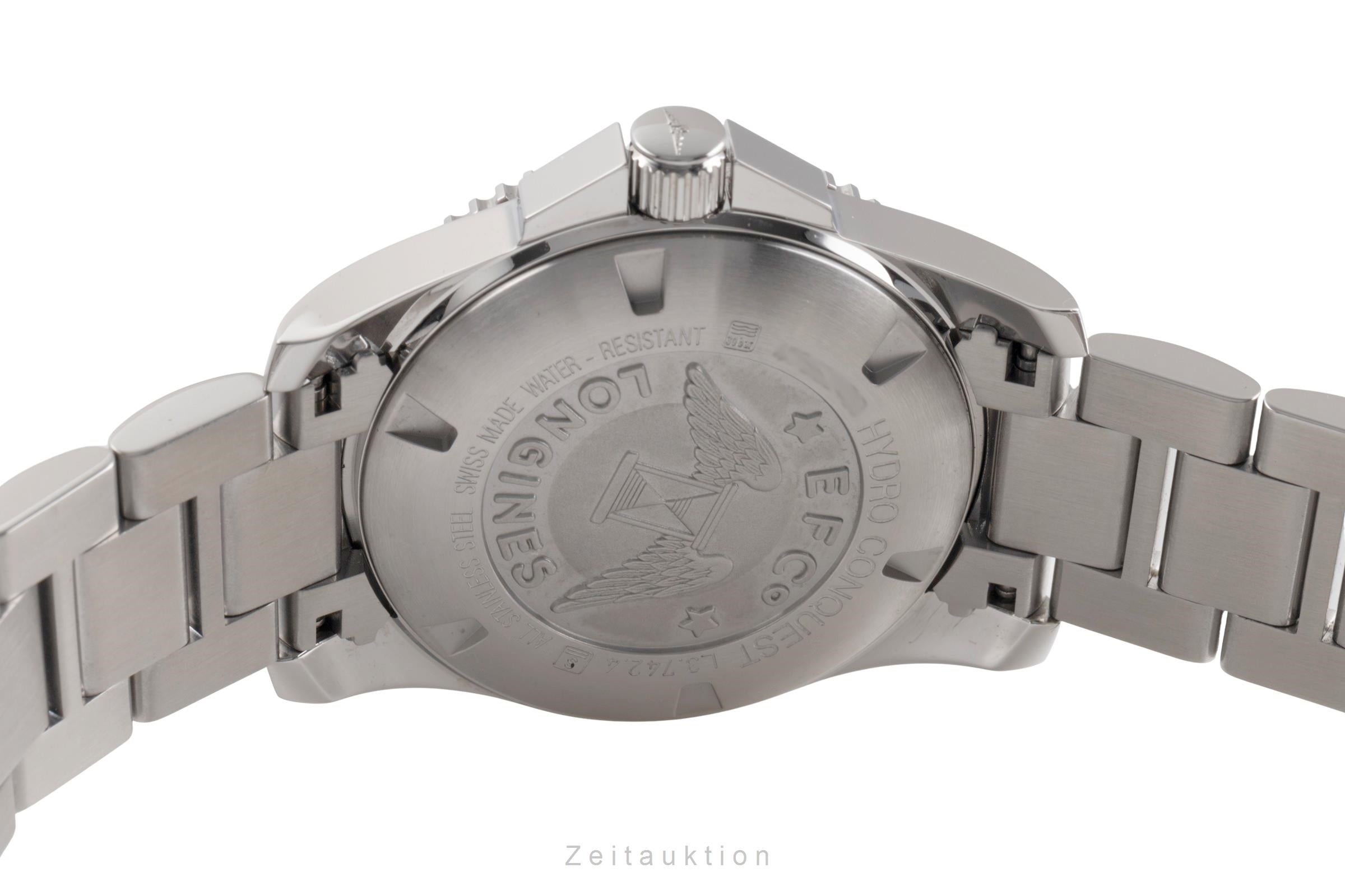 Longines Hydro Conquest acciaio automatismo orologio da uomo L3.742.4.96.6  [2503577]