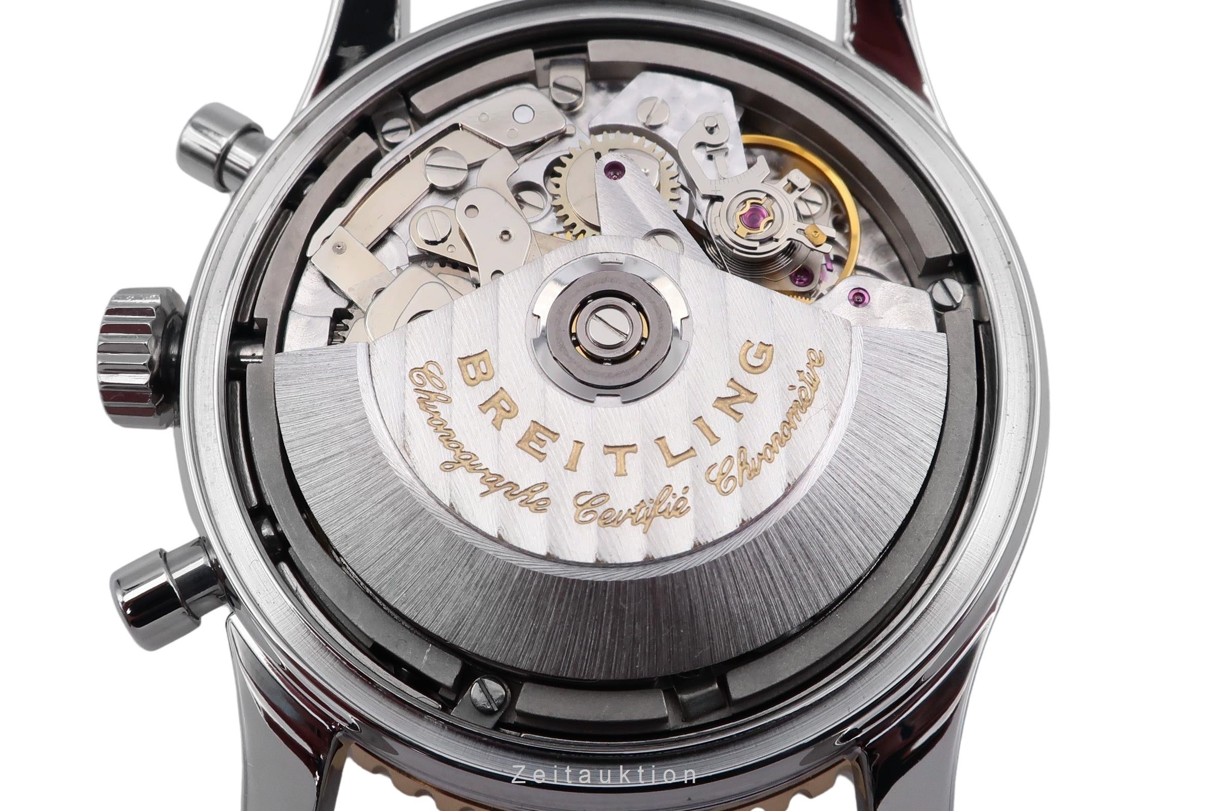 Breitling Old Navitimer Chronograph Stahl / Gold Automatik Herrenuhr Ref D13322  [2503579]