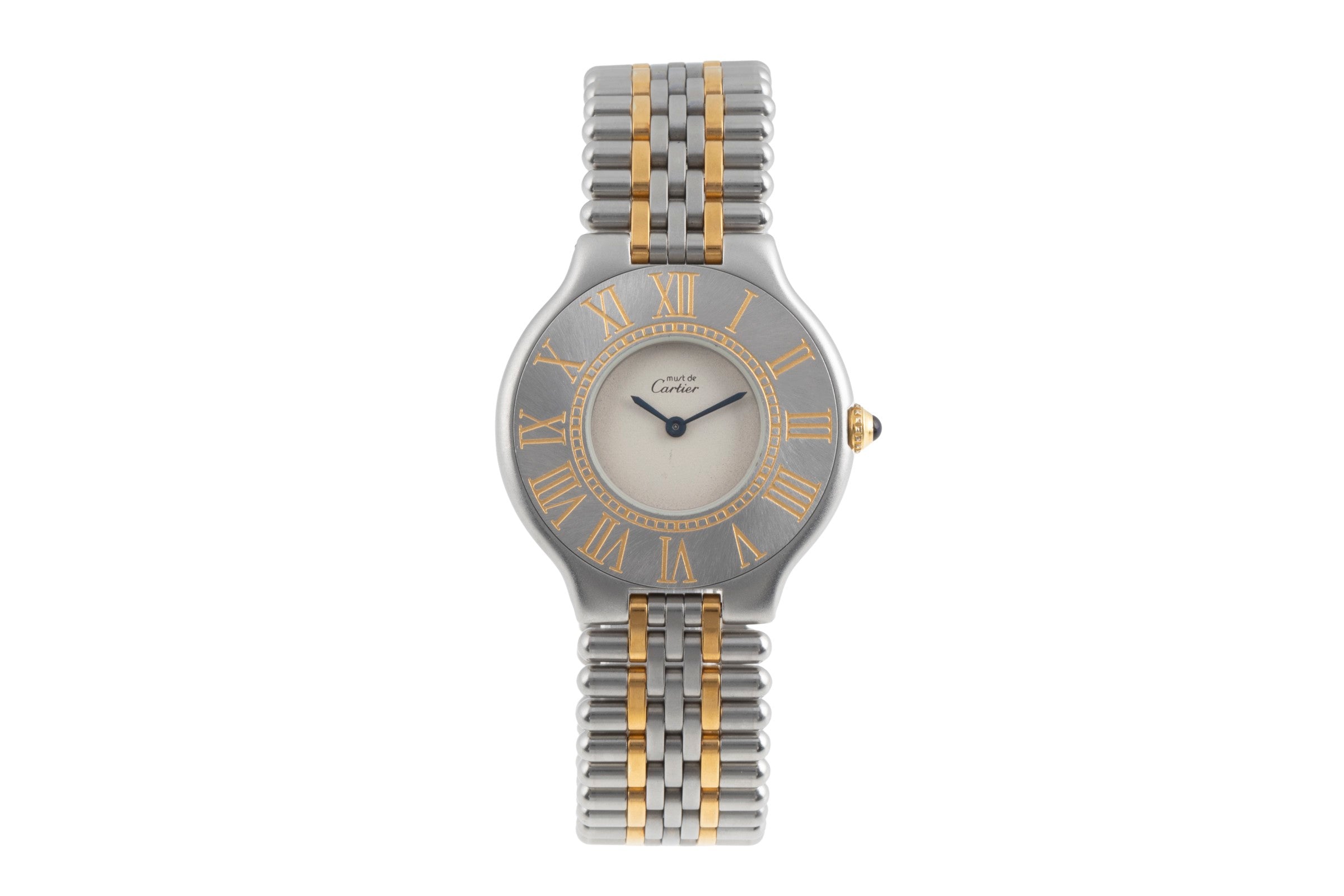 Cartier Must De Cartier 21 acier / doré quartz montre pour femmes 9010  [2503581]