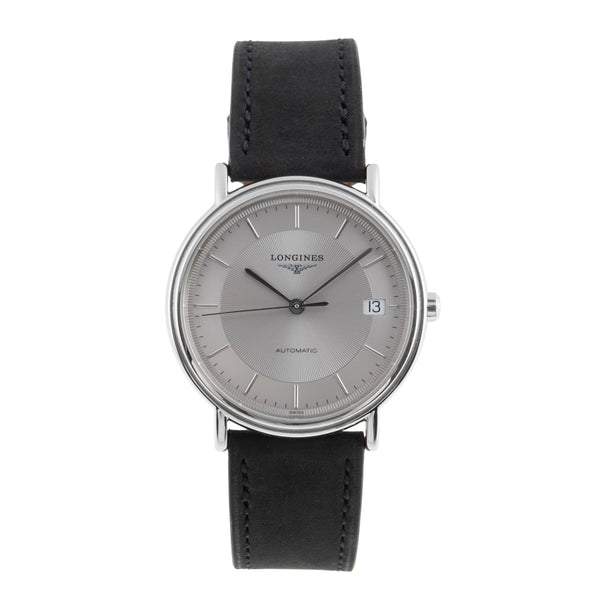 Longines Presence Stahl Automatik Herrenuhr Ref. L4.721.4.78.2 B&P [2503584]