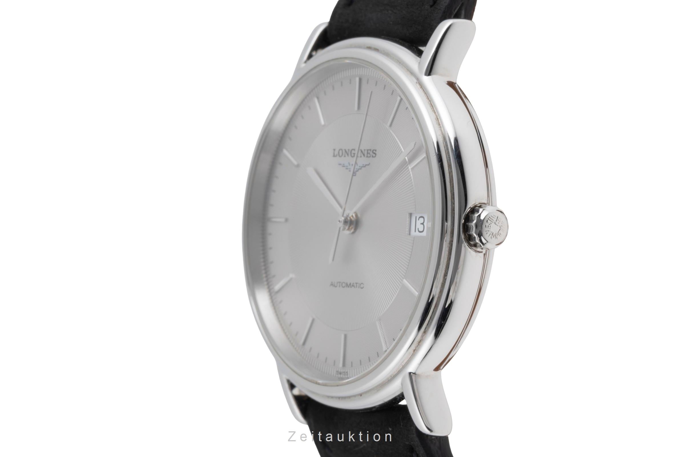 Longines Presence Stahl Automatik Herrenuhr Ref. L4.721.4.78.2 B&P [2503584]