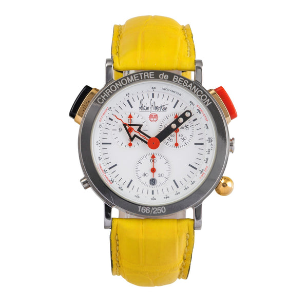 Alain Silberstein Kronoalarm chronograph steel quartz men's watch Limited  [2503585]