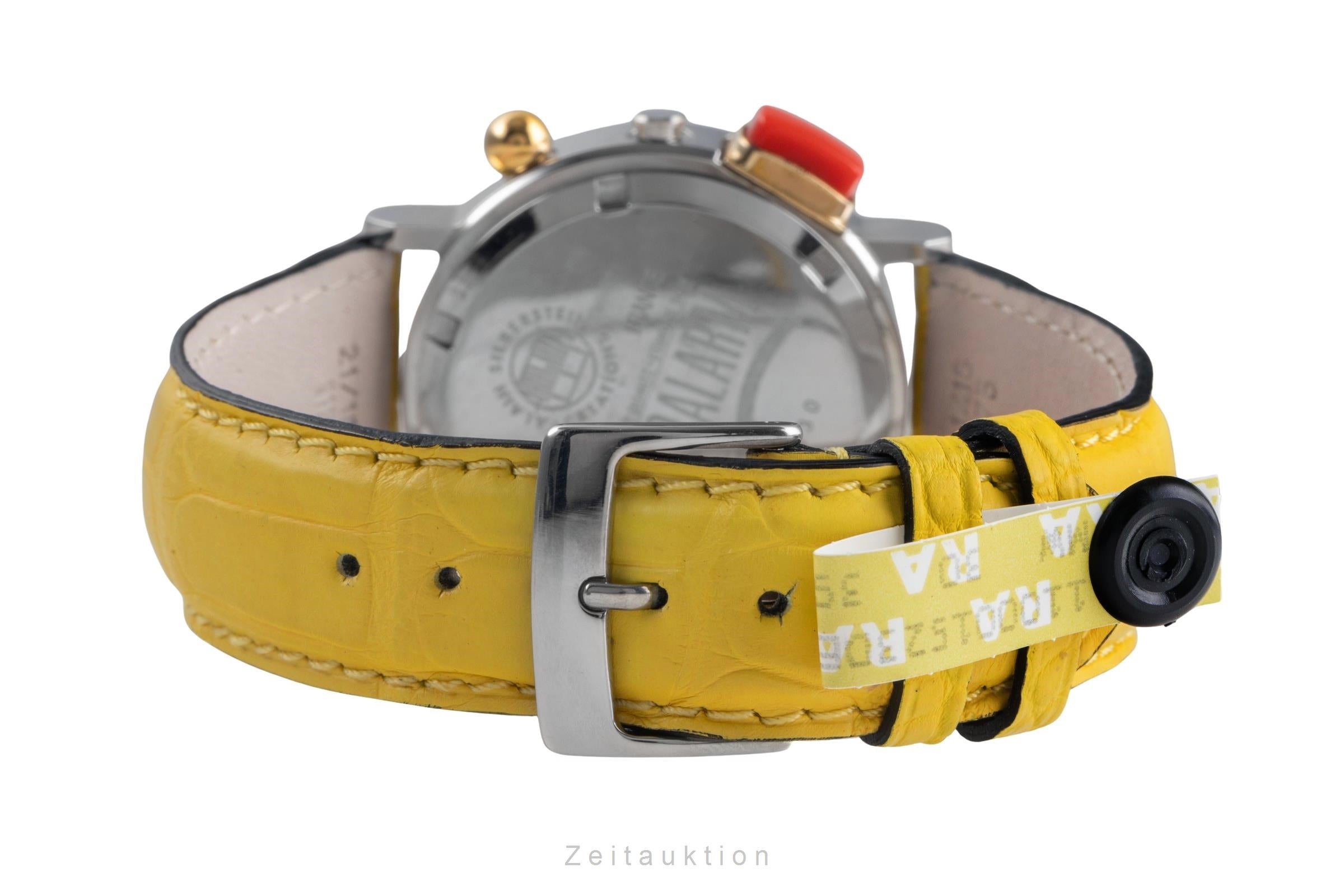 Alain Silberstein Kronoalarm chronograph steel quartz men's watch Limited  [2503585]