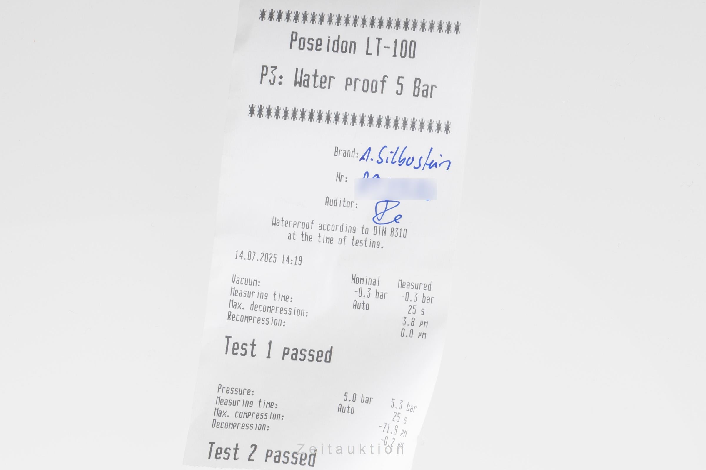 Alain Silberstein Kronoalarm chronograph steel quartz men's watch Limited  [2503585]