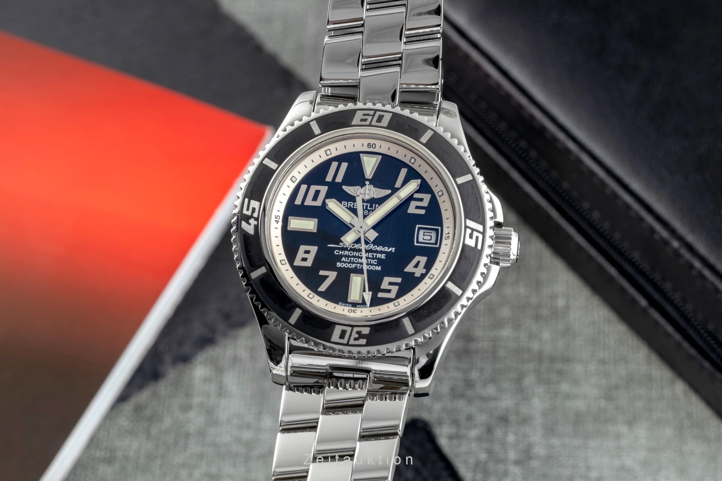 Breitling Superocean steel automatic Kal. B17 Ref. A1736402/BA29