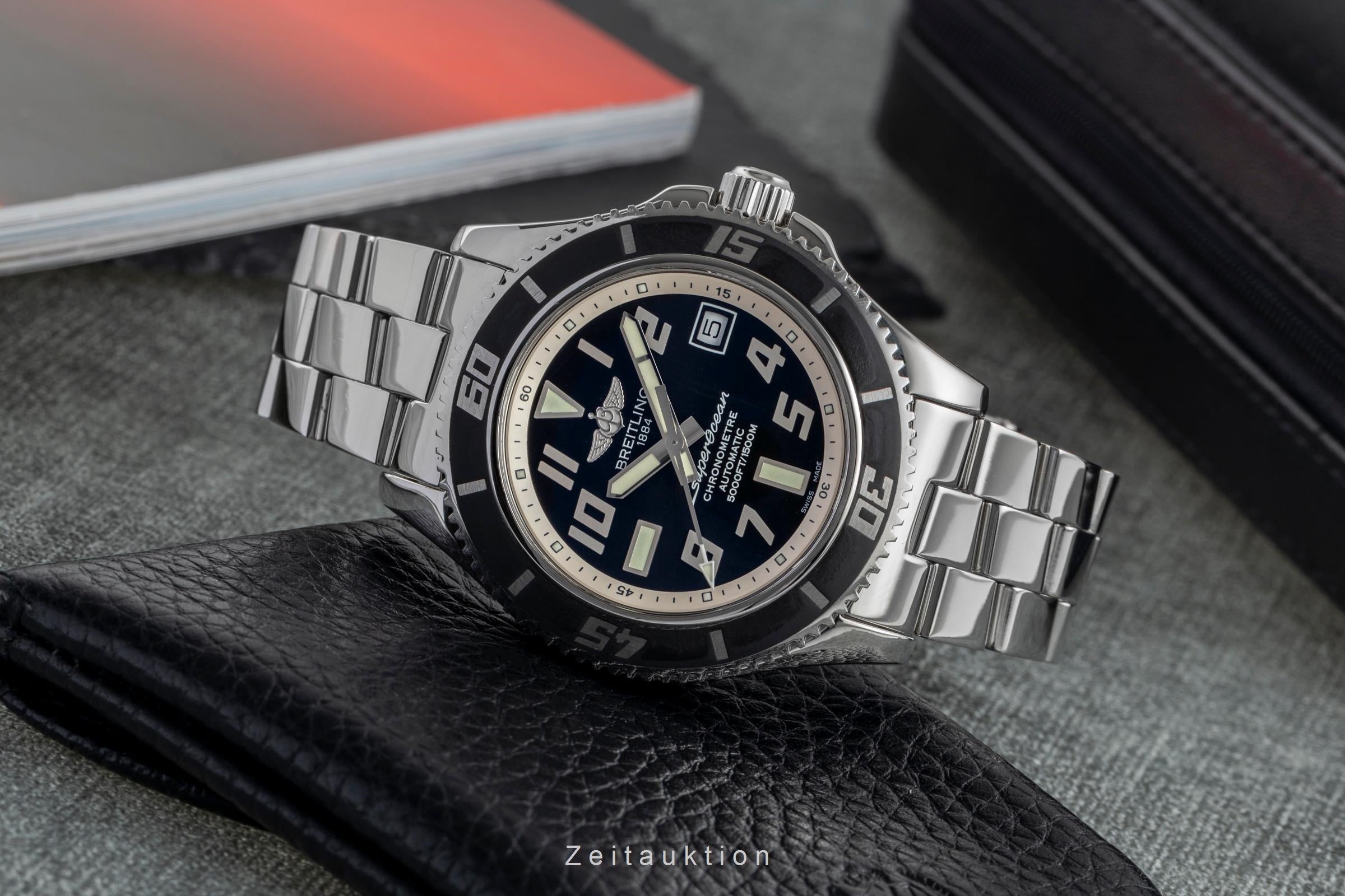 Breitling Superocean steel automatic men's watch A1736402/BA29  [2503587]