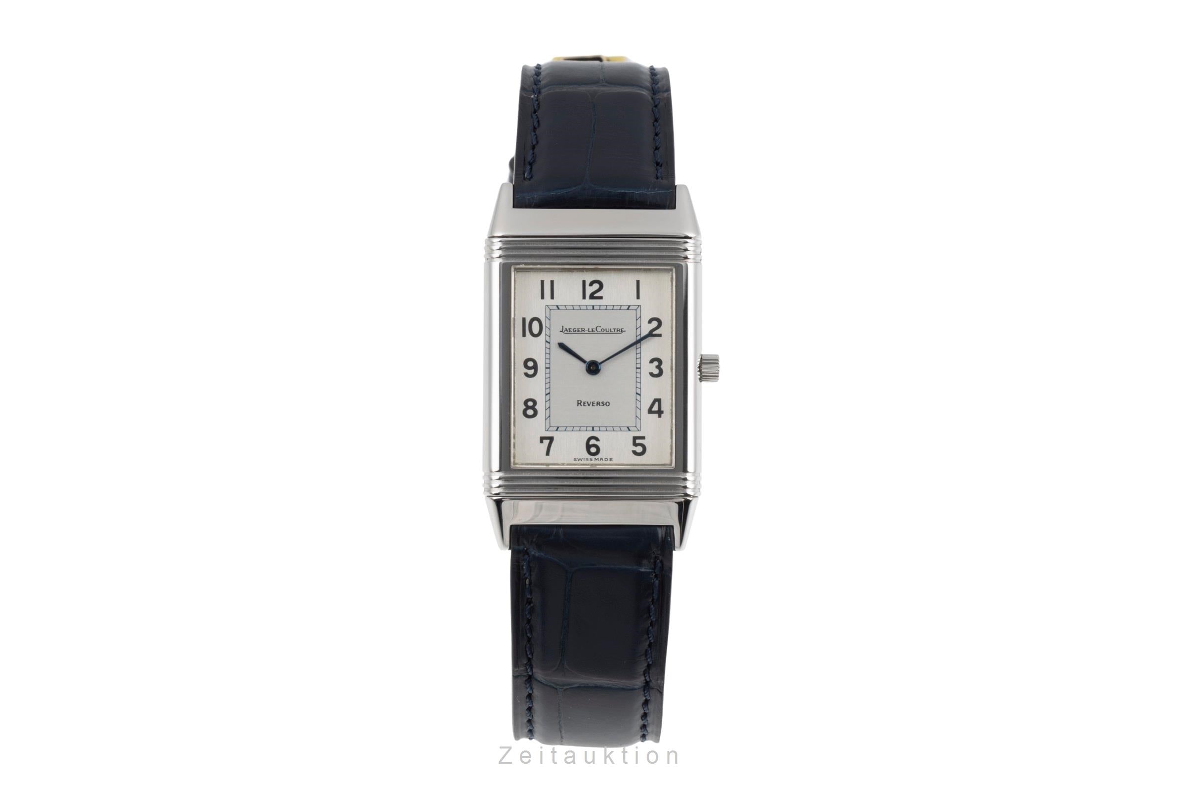 Jaeger LeCoultre Reverso steel quartz men's watch Q2518420, 250.8.08  [2503588]