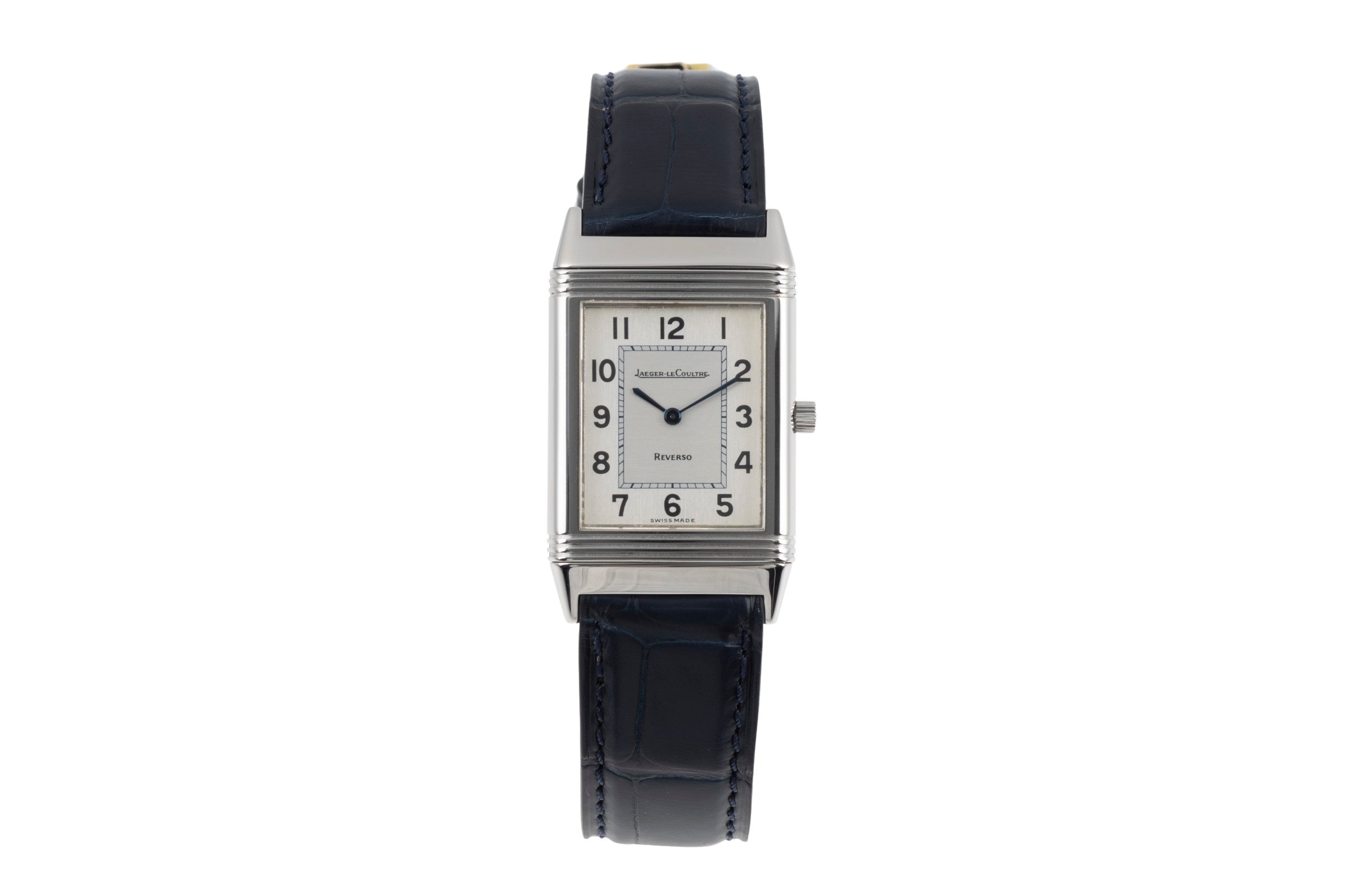 Jaeger LeCoultre Reverso steel quartz men's watch Q2518420, 250.8.08  [2503588]