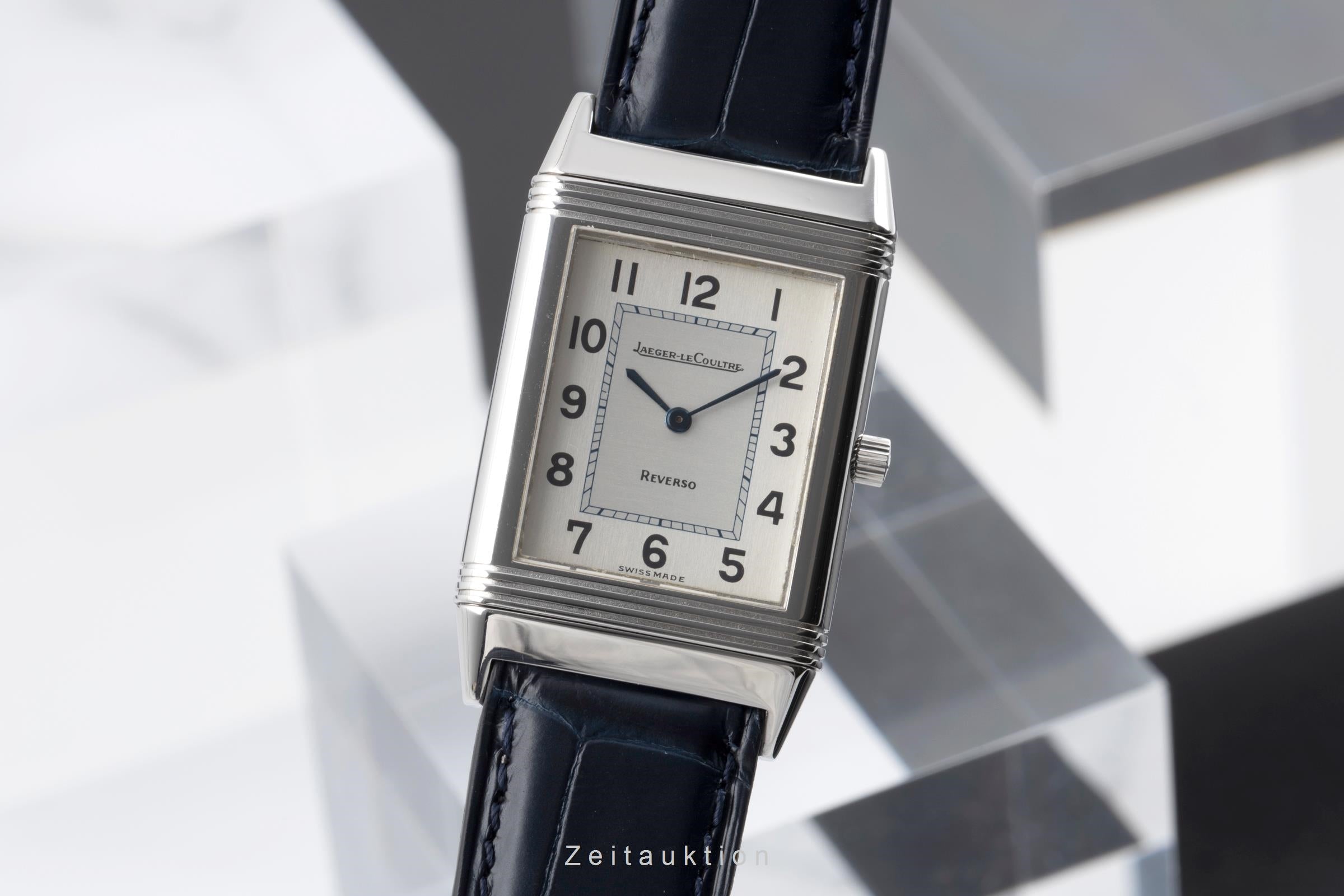Jaeger LeCoultre Reverso steel quartz men's watch Q2518420, 250.8.08  [2503588]
